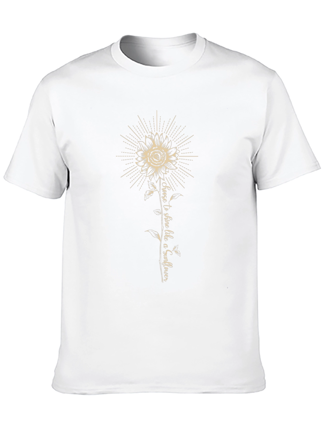 Sunflower Graphic Tee - Choose to Shine
