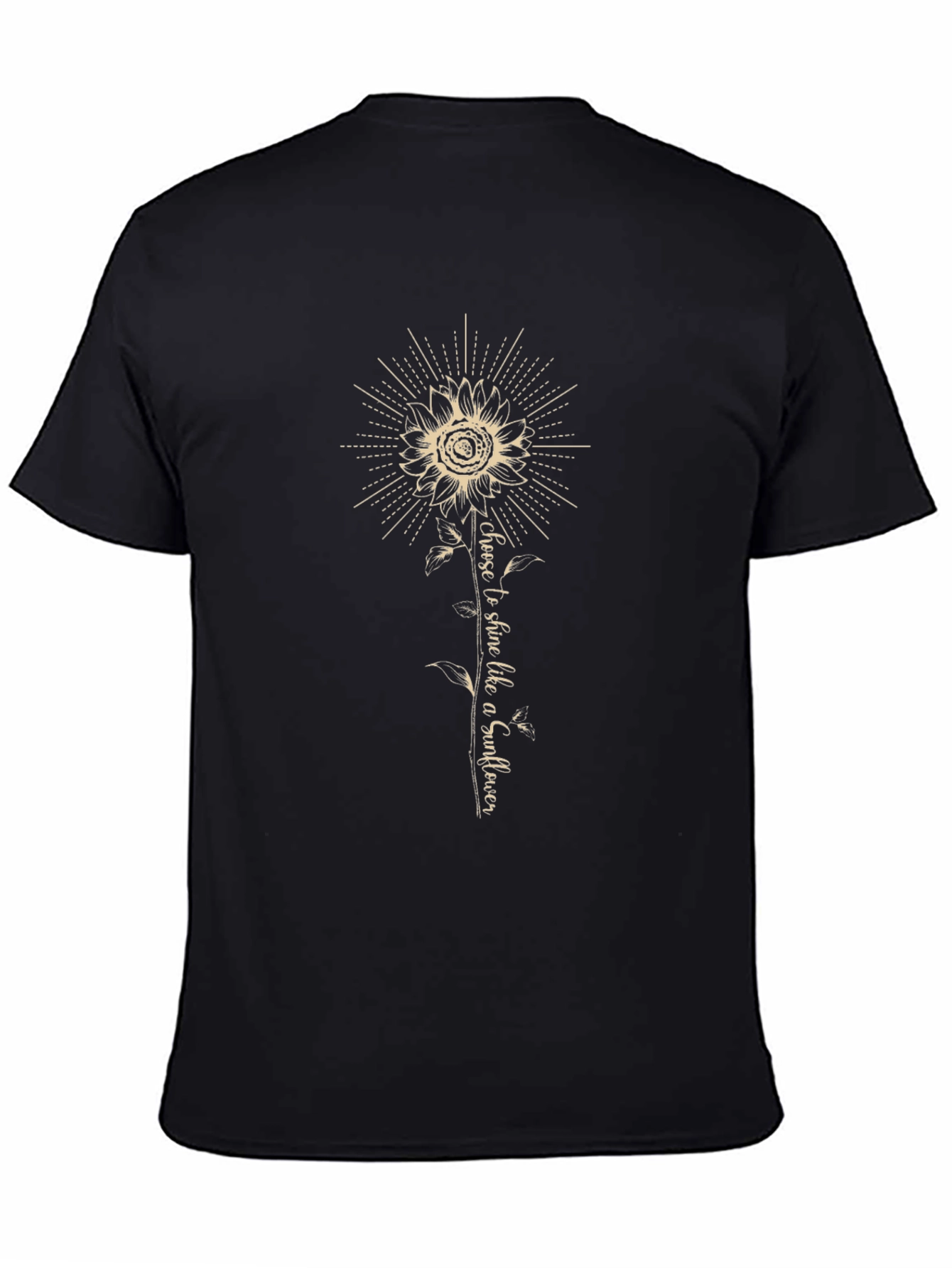 Sunflower Graphic Tee - Choose to Shine