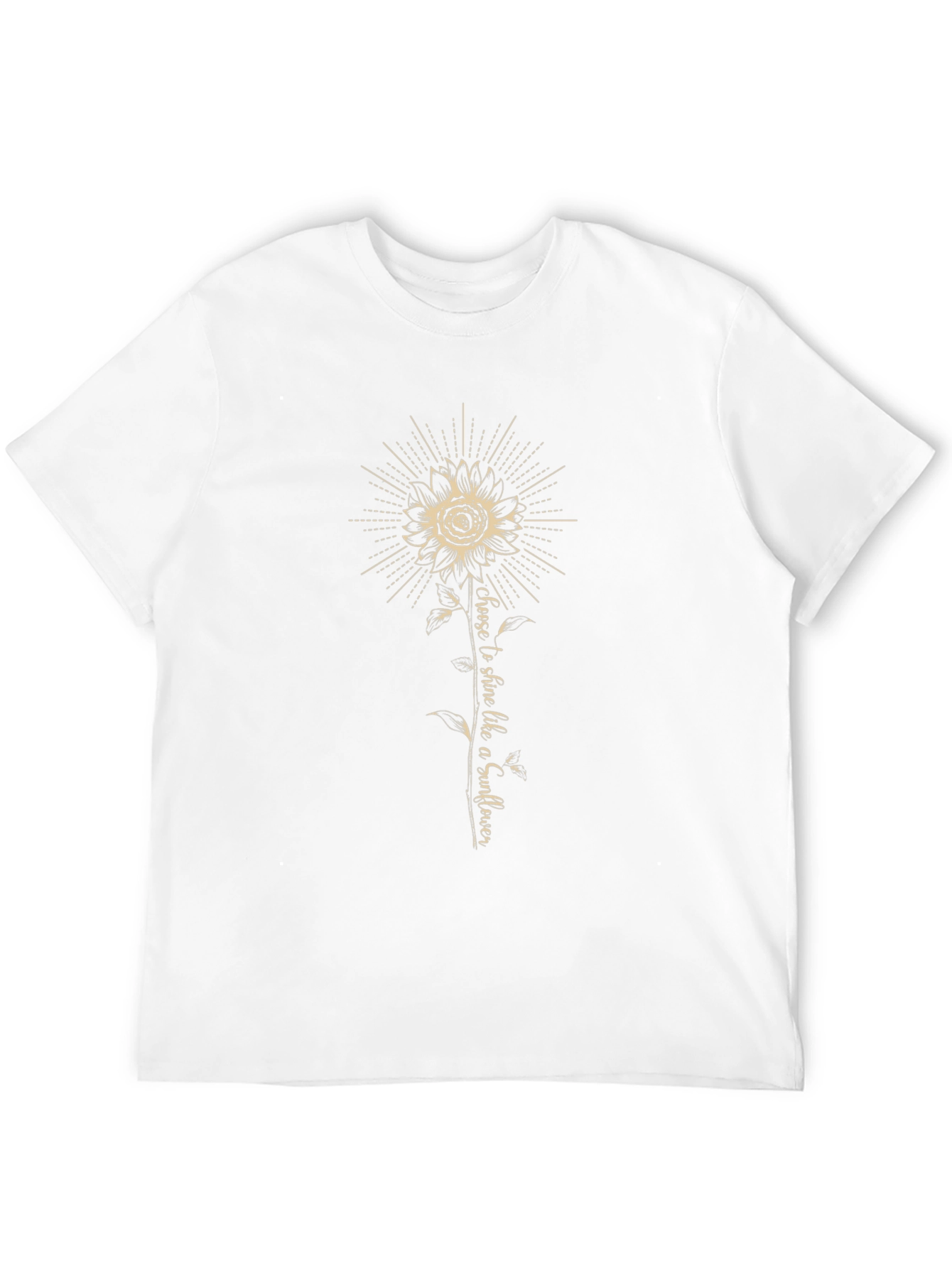 Sunflower Graphic Tee - Choose to Shine