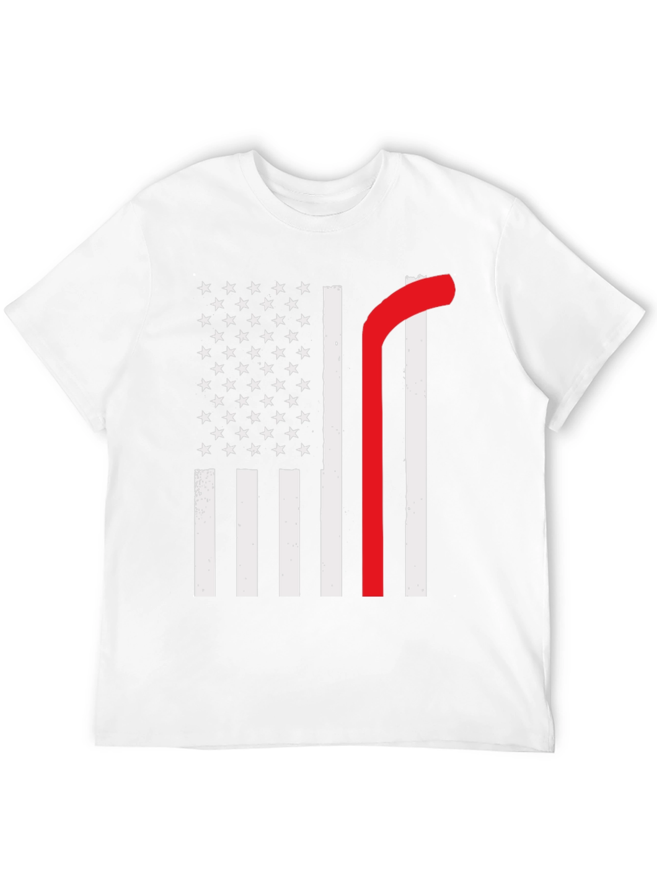 American Flag Thin Red Line Graphic Tee