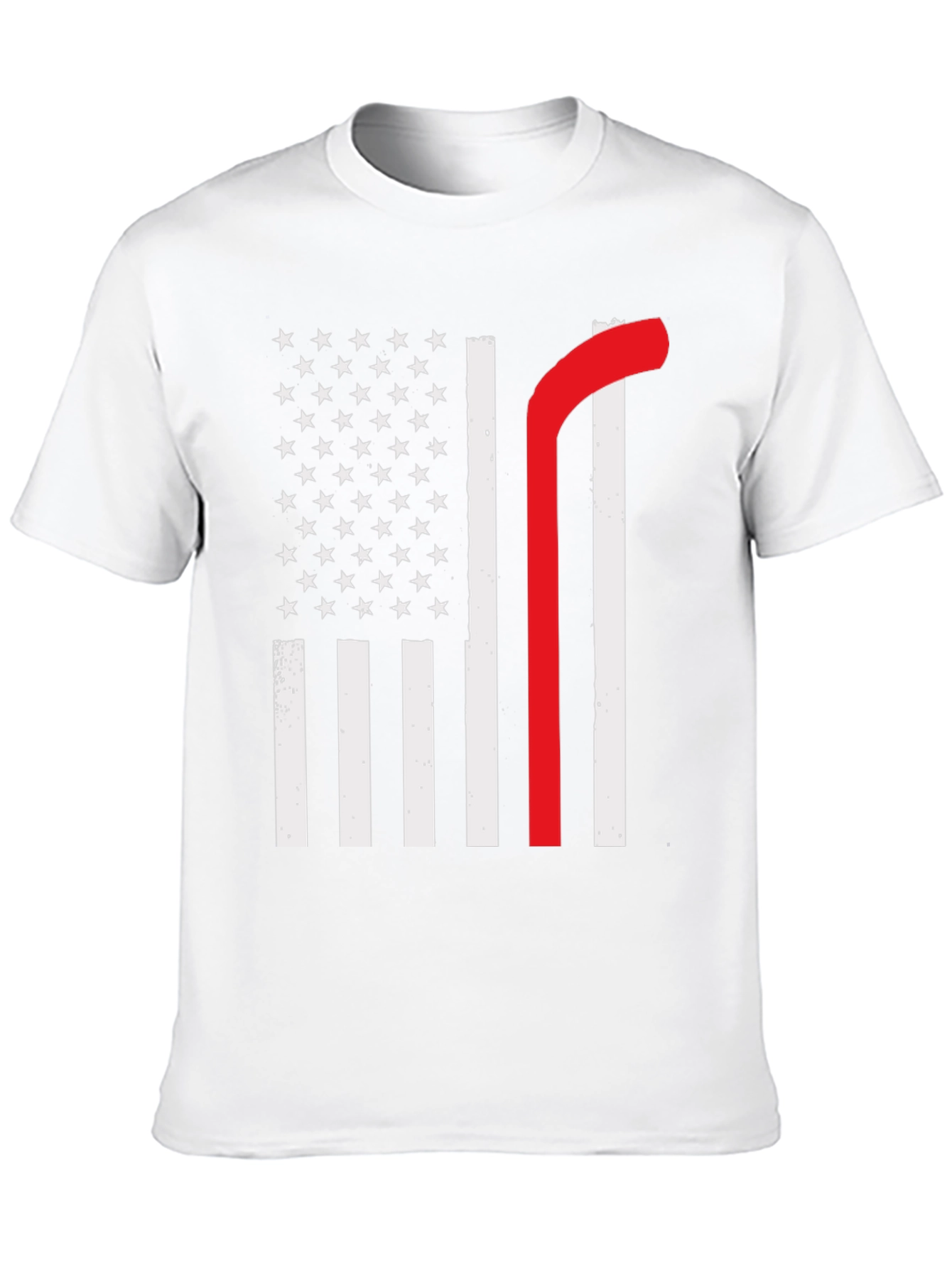 American Flag Thin Red Line Graphic Tee