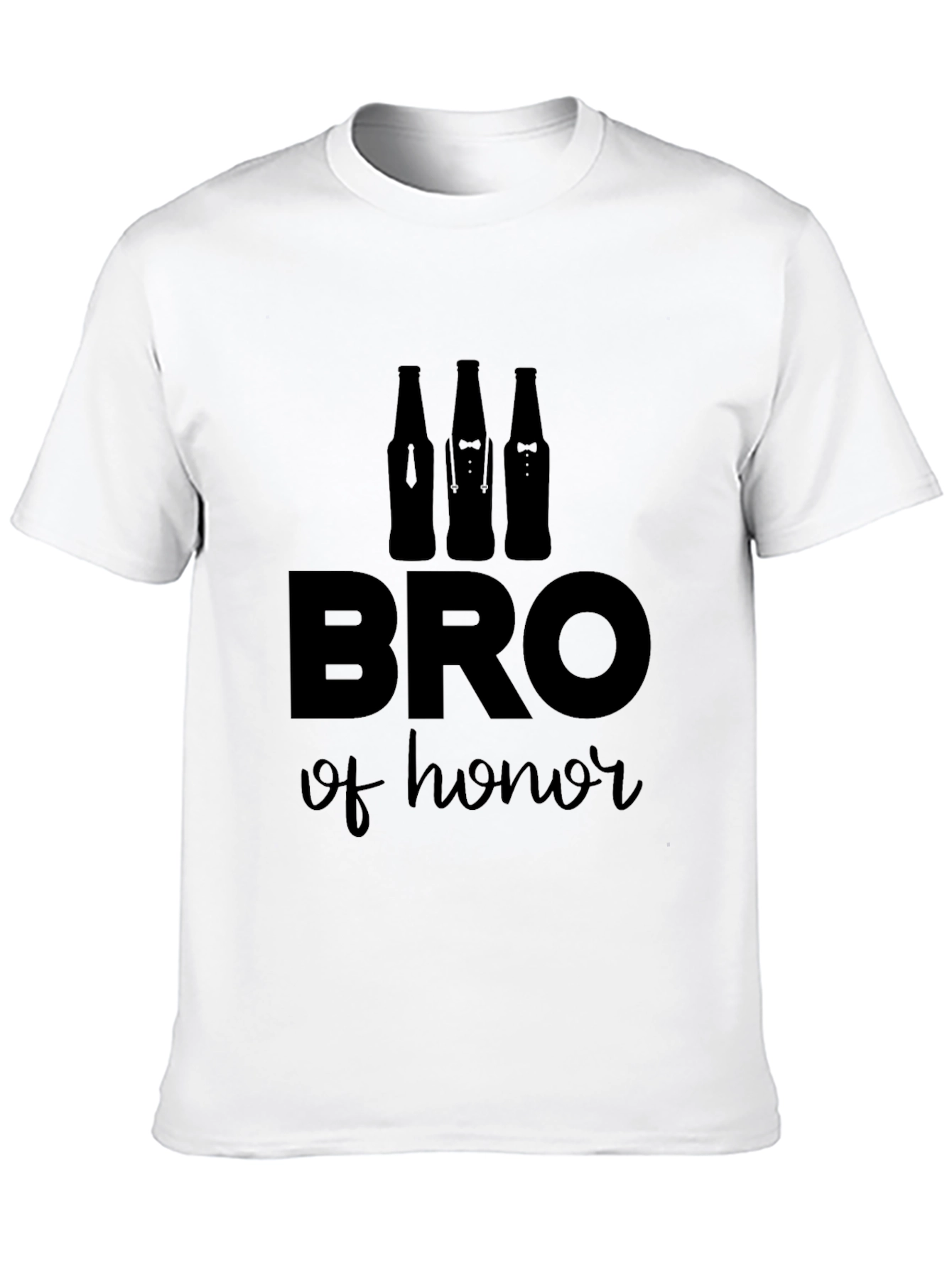 Bro of Honor Black Graphic Tee