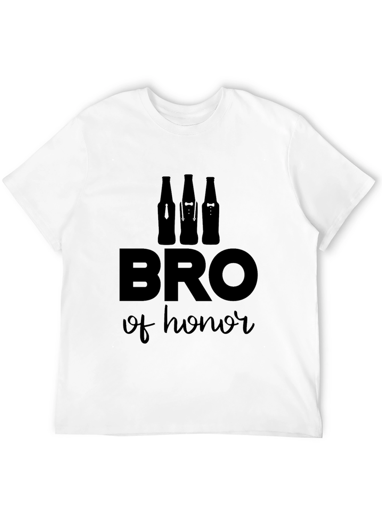 Bro of Honor Black Graphic Tee
