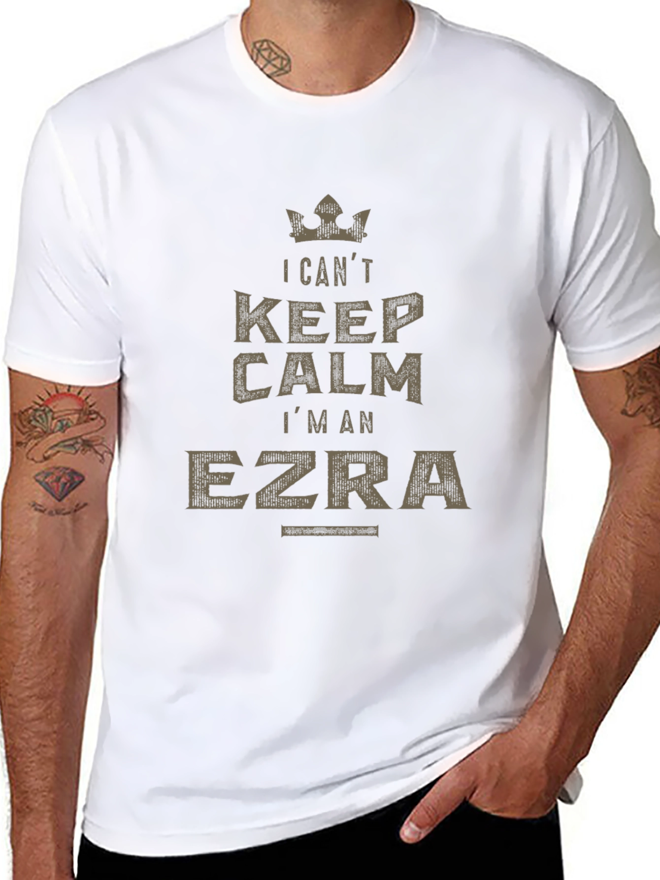 I Cant Keep Calm Im An Ezra T-Shirt