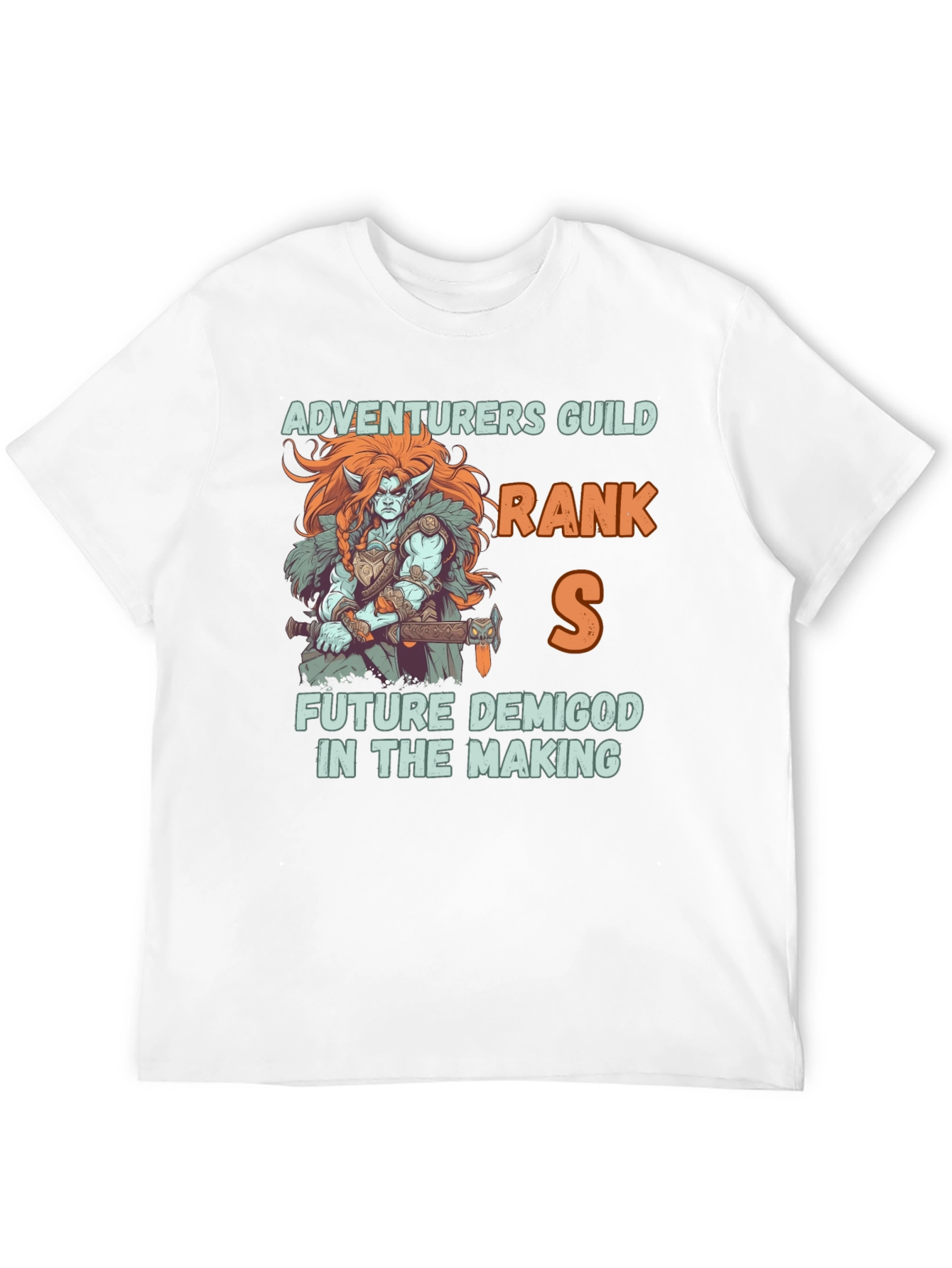 Adventurers Guild Rank S Demigod T-Shirt