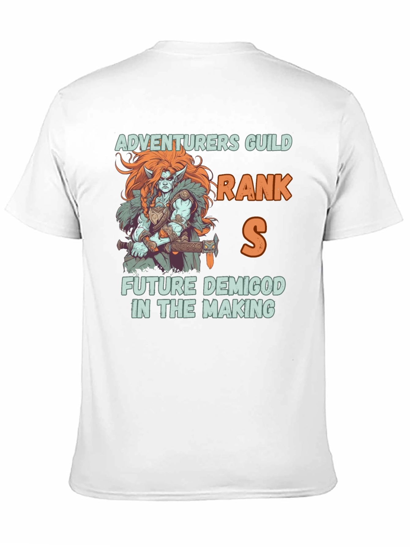 Adventurers Guild Rank S Demigod T-Shirt