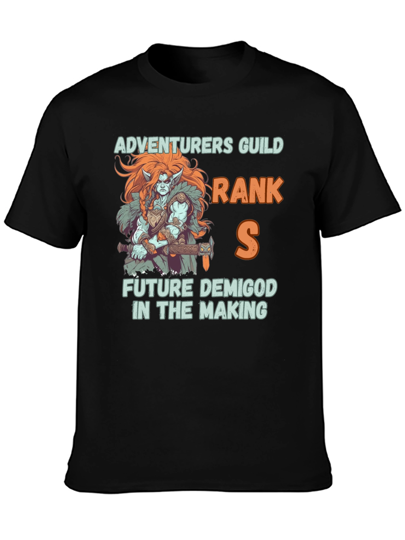 Adventurers Guild Rank S Demigod T-Shirt