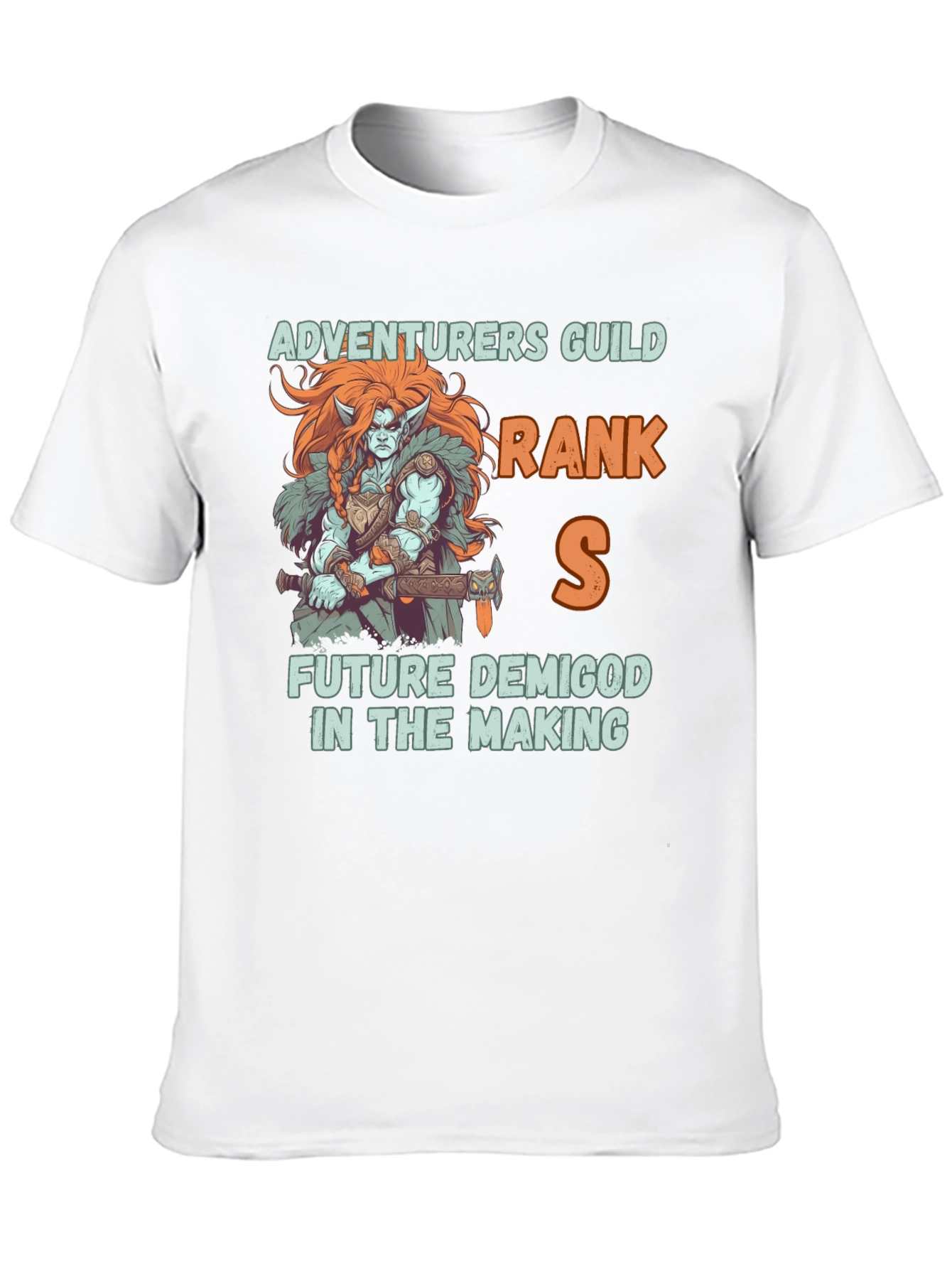Adventurers Guild Rank S Demigod T-Shirt