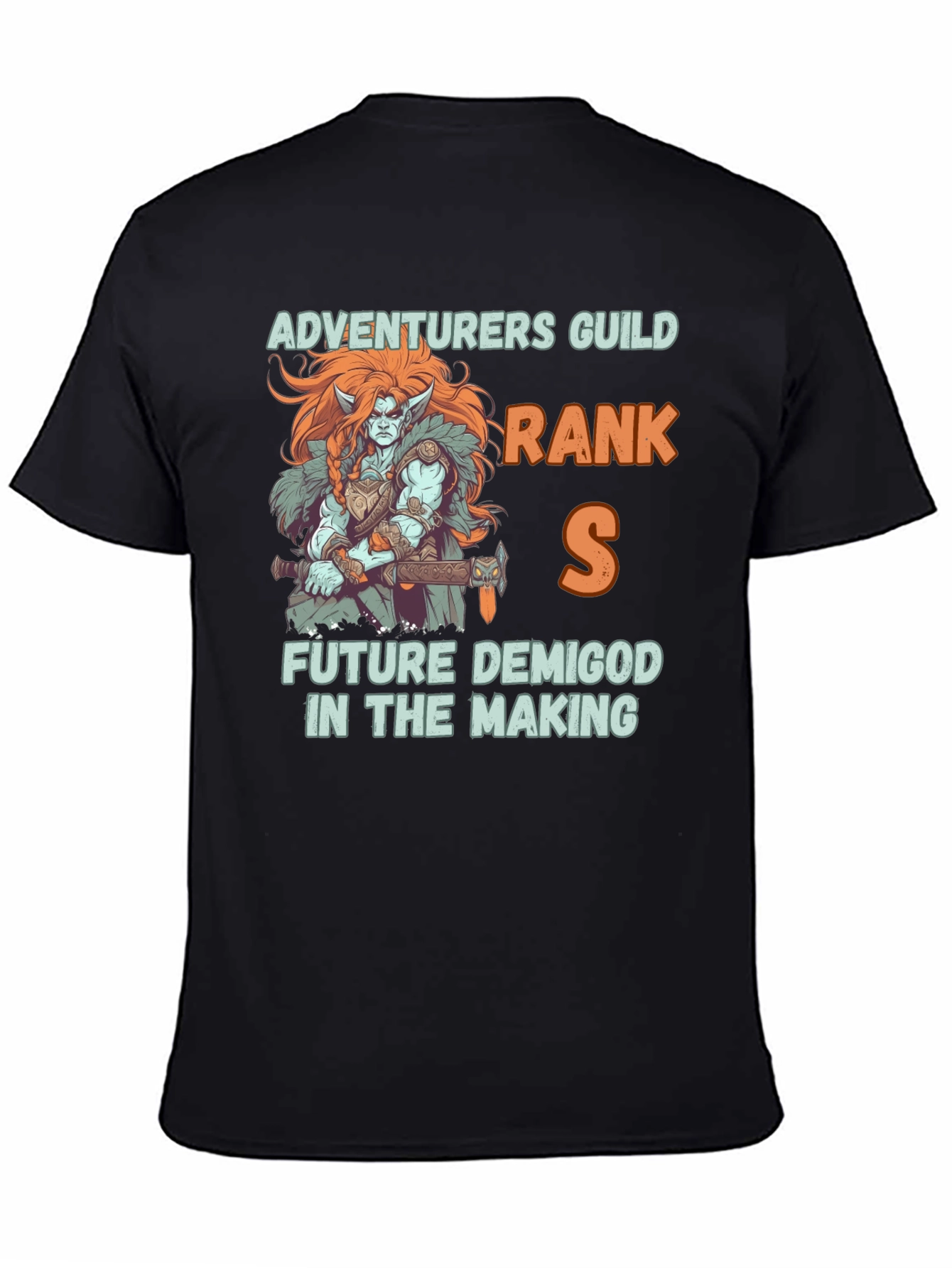 Adventurers Guild Rank S Demigod T-Shirt