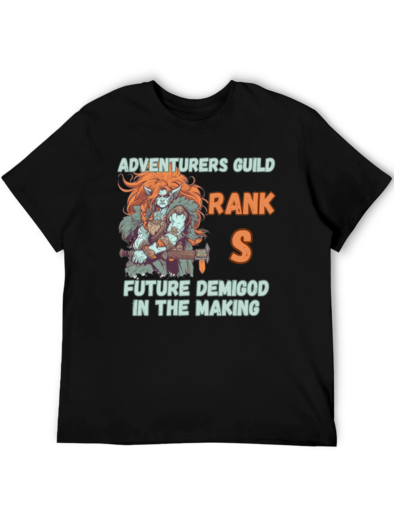Adventurers Guild Rank S Demigod T-Shirt