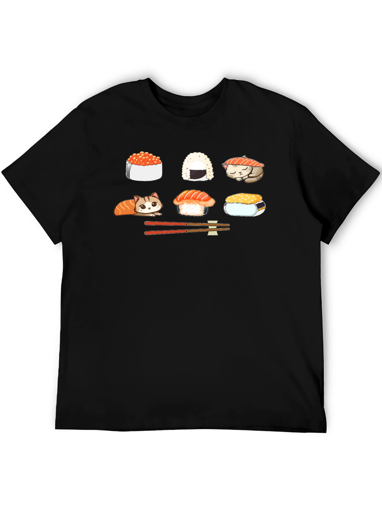 Sushi Cat Graphic Tee