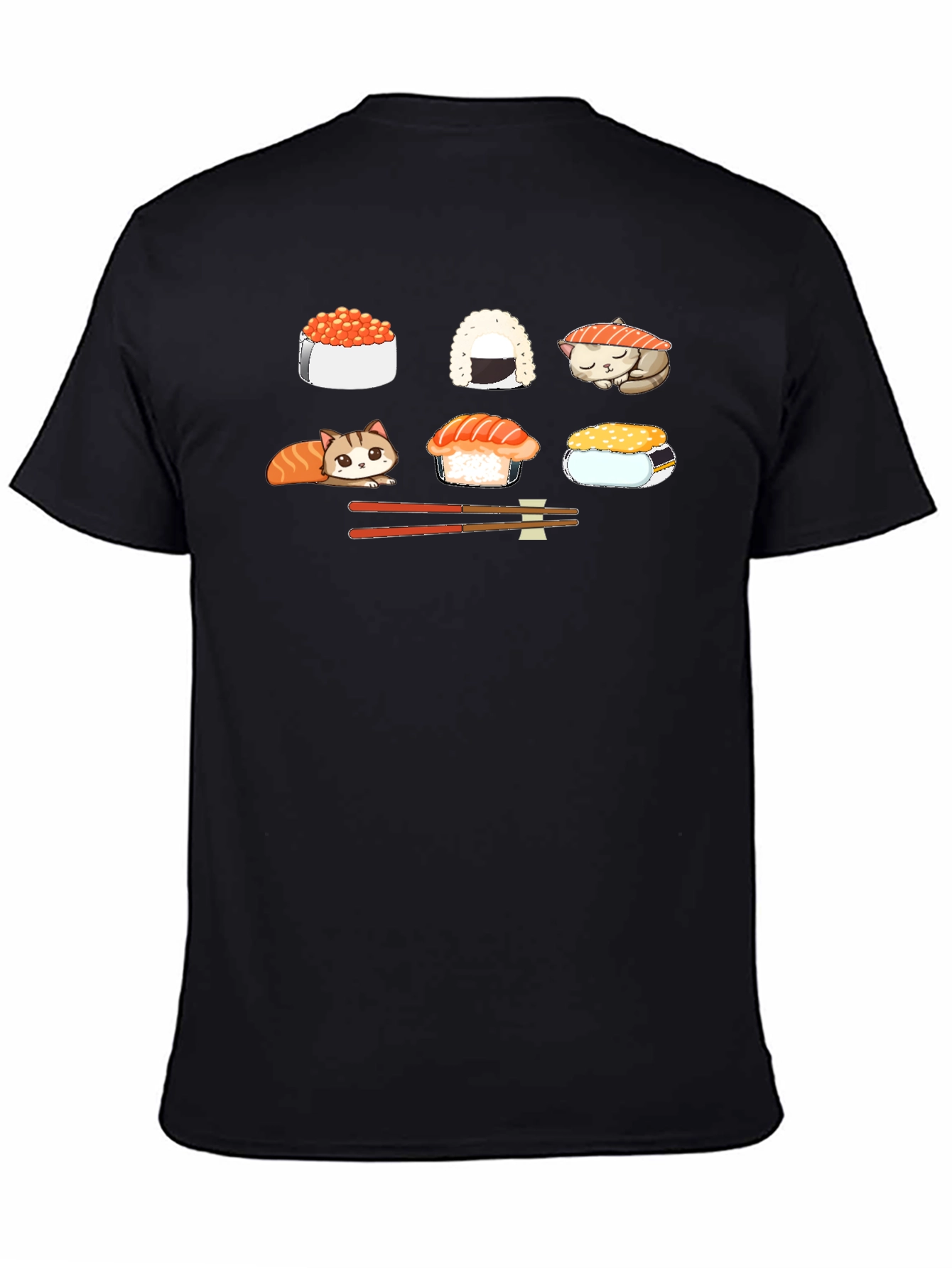 Sushi Cat Graphic Tee