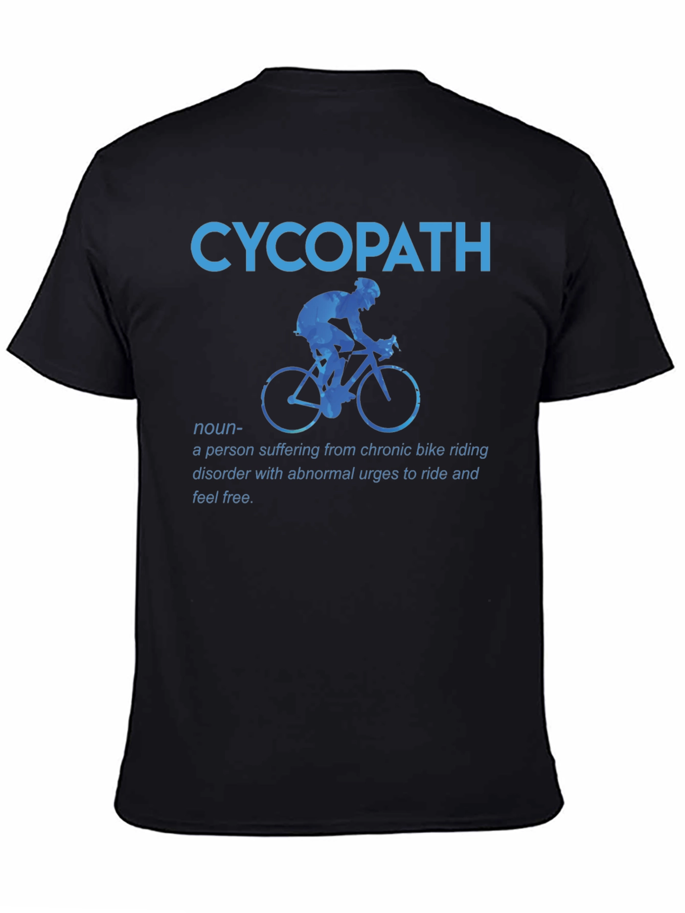 Cycopath Graphic T-Shirt - Ride Free!