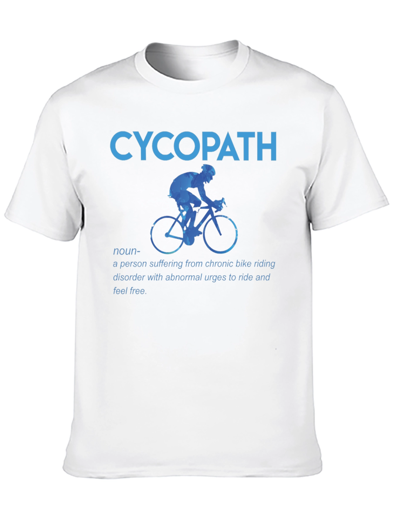 Cycopath Graphic T-Shirt - Ride Free!