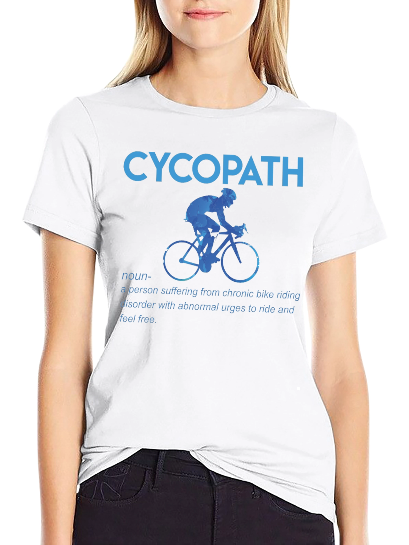 Cycopath Graphic T-Shirt - Ride Free!