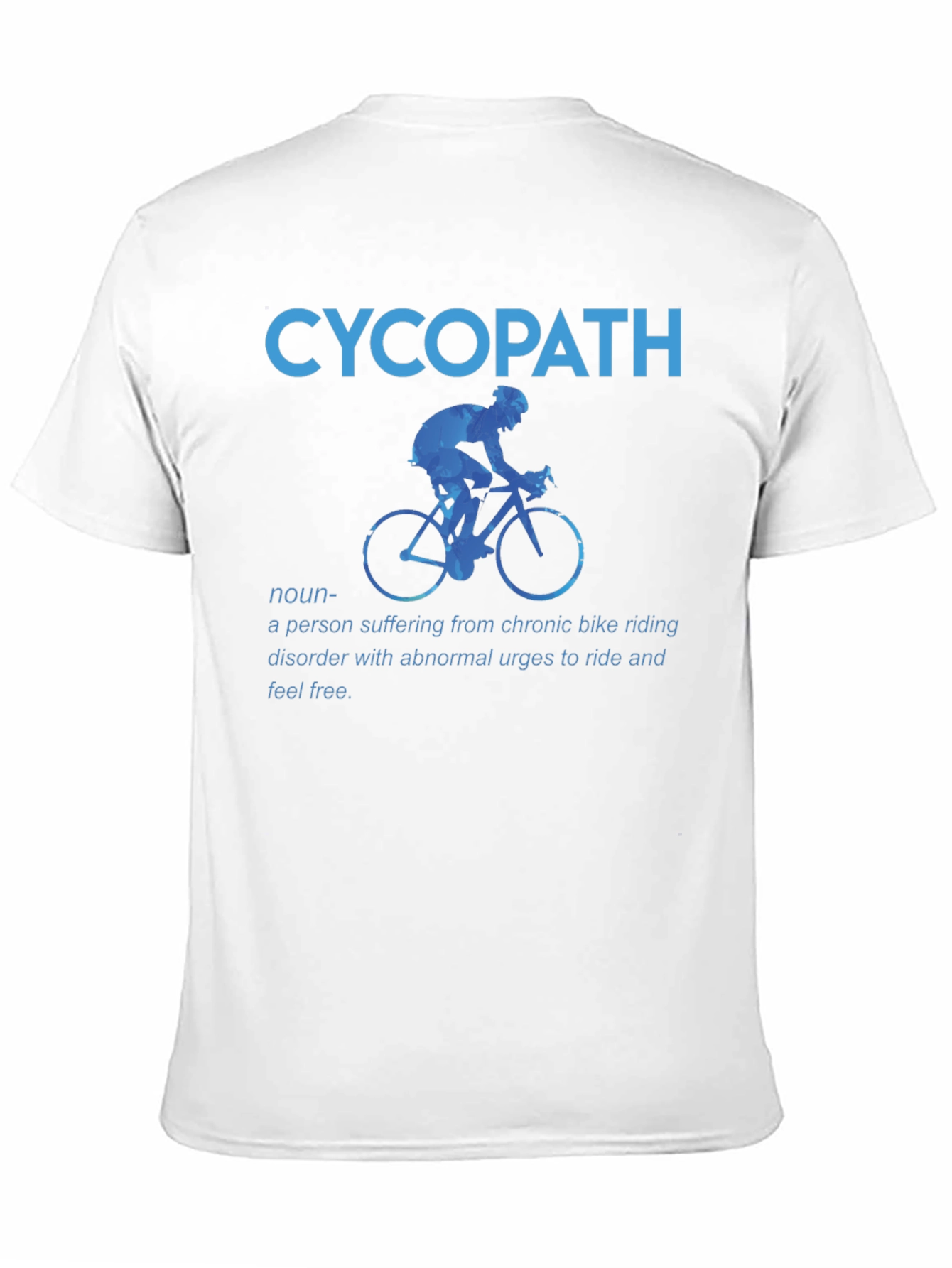 Cycopath Graphic T-Shirt - Ride Free!