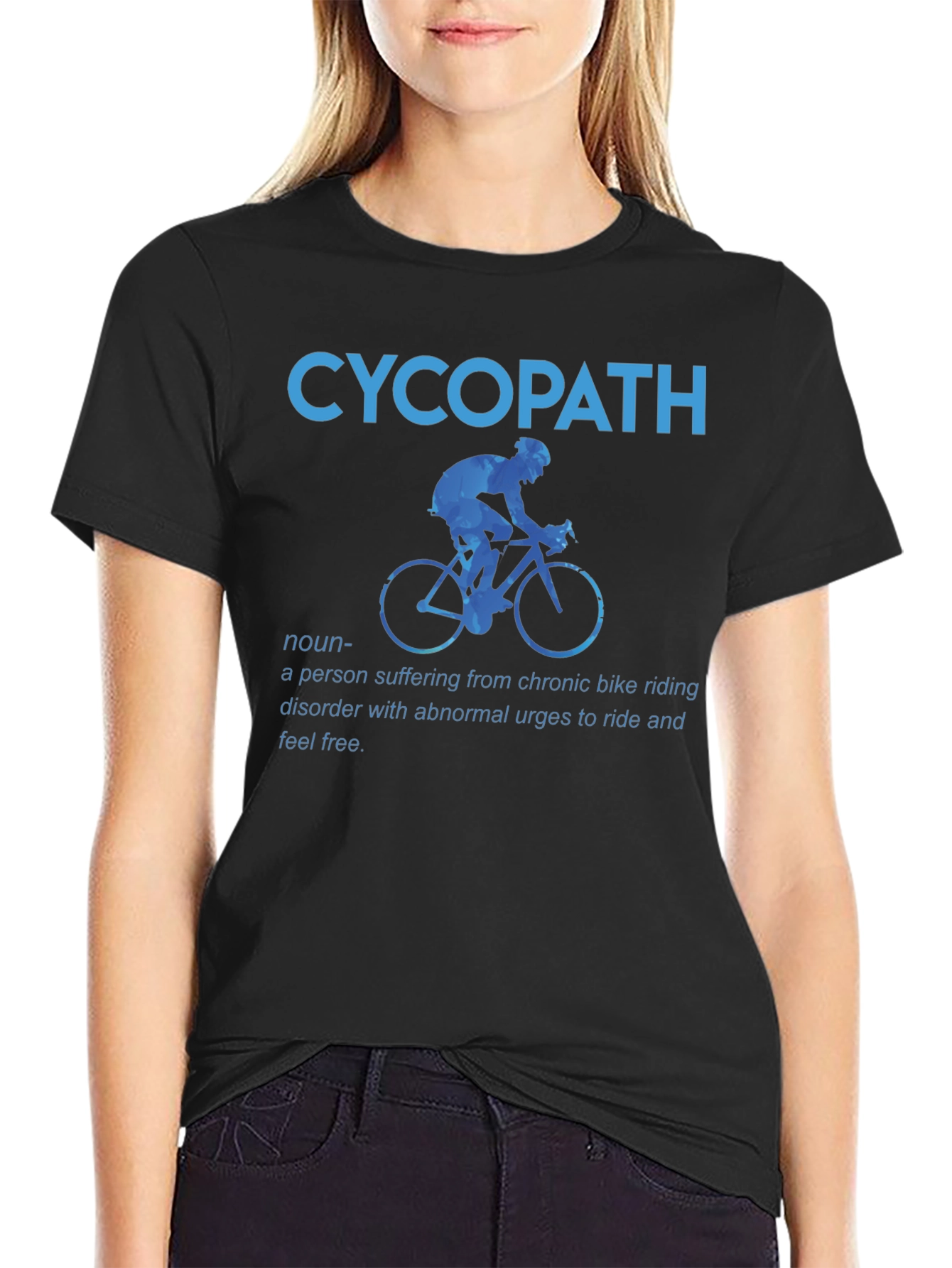Cycopath Graphic T-Shirt - Ride Free!