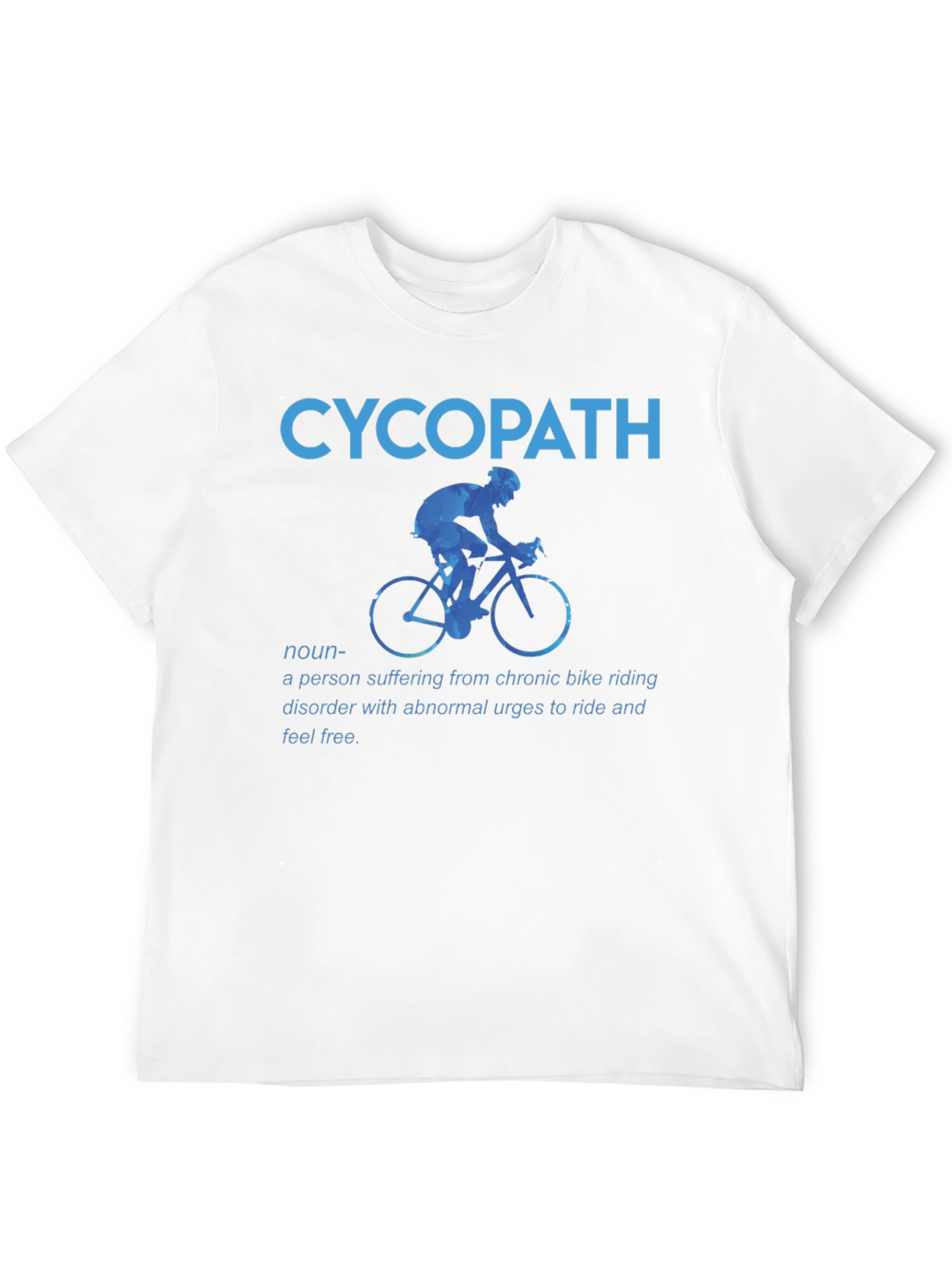 Cycopath Graphic T-Shirt - Ride Free!