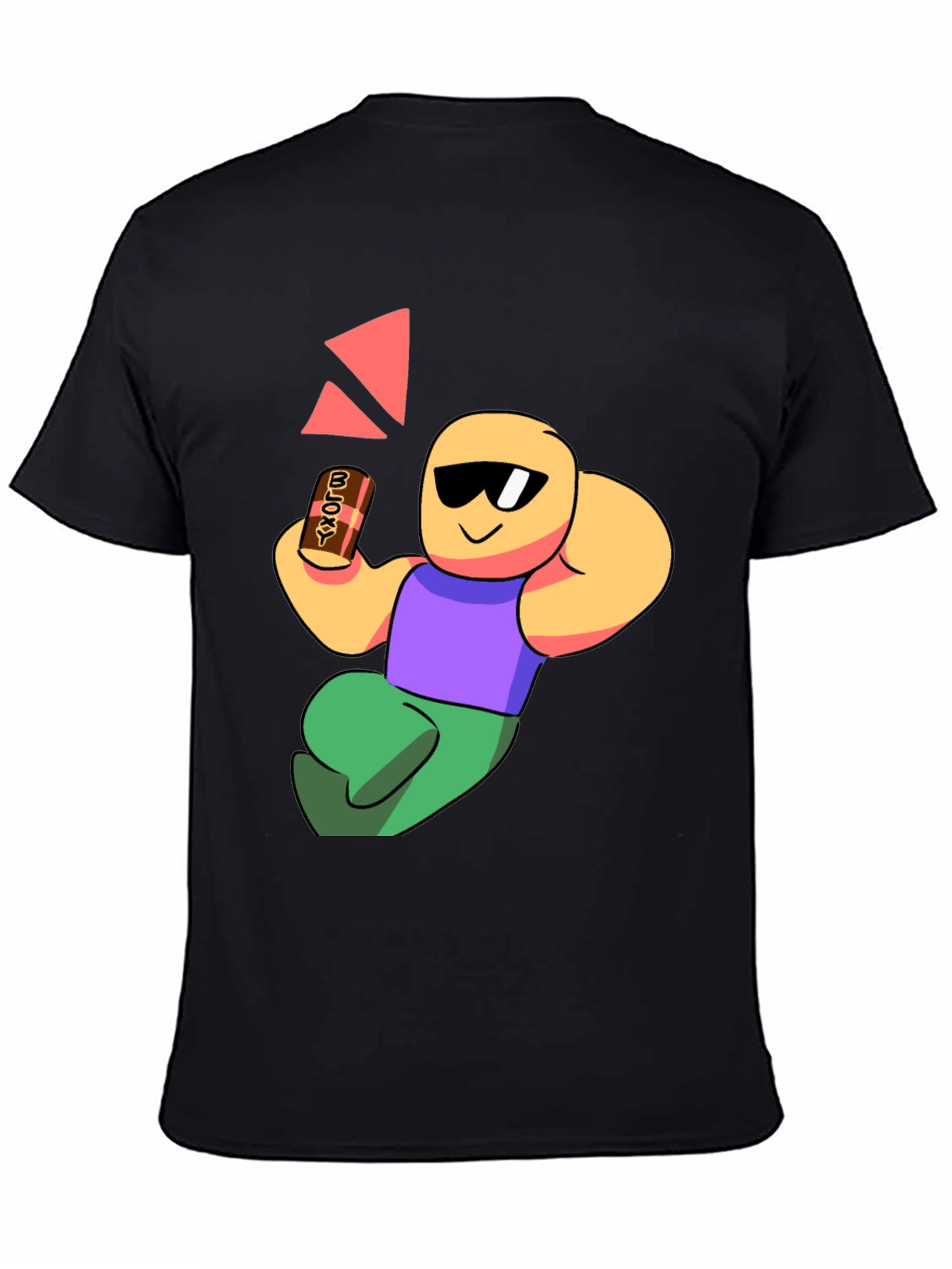 Chill Cartoon Character Graphic T-Shirt