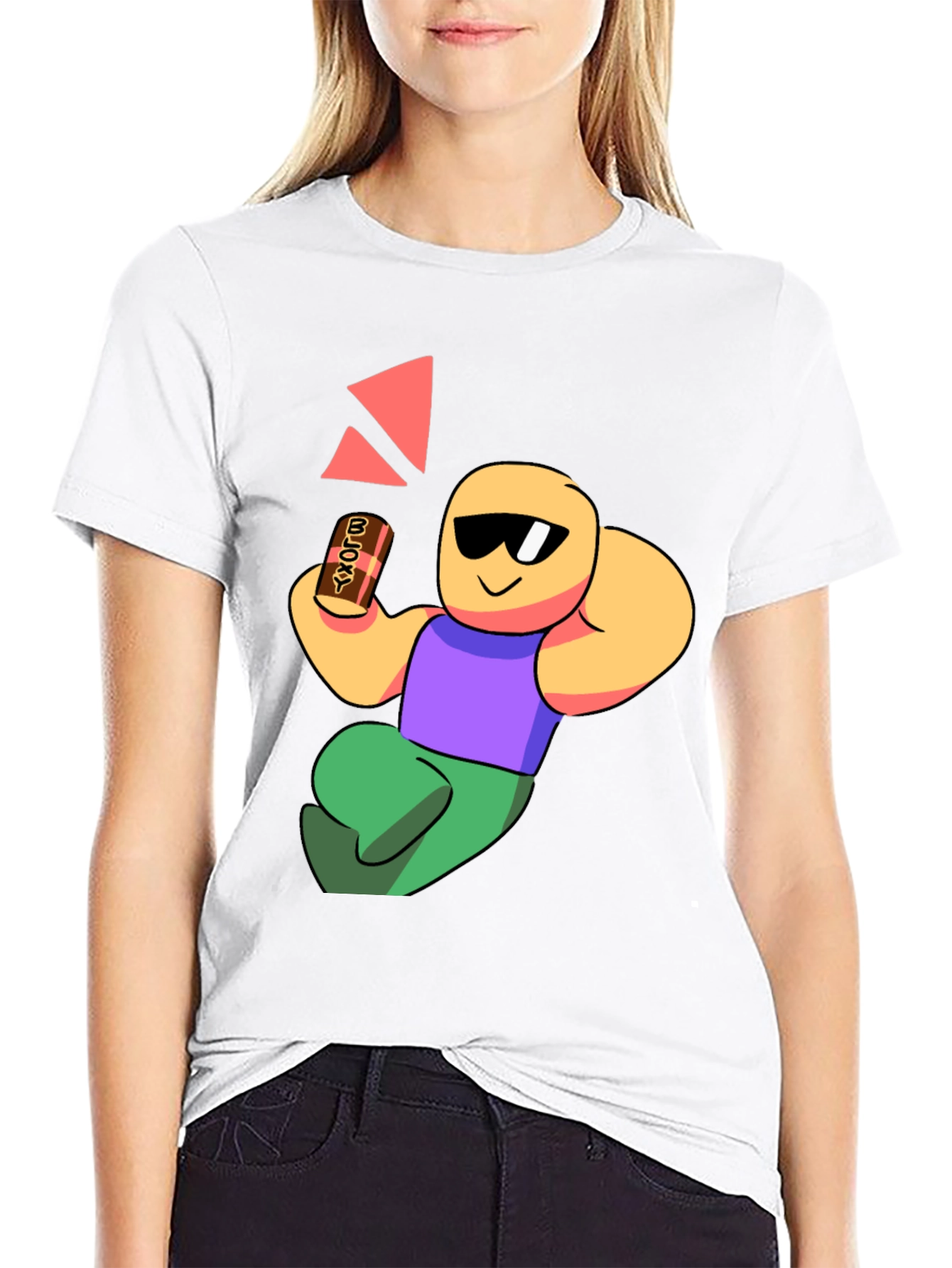 Chill Cartoon Character Graphic T-Shirt