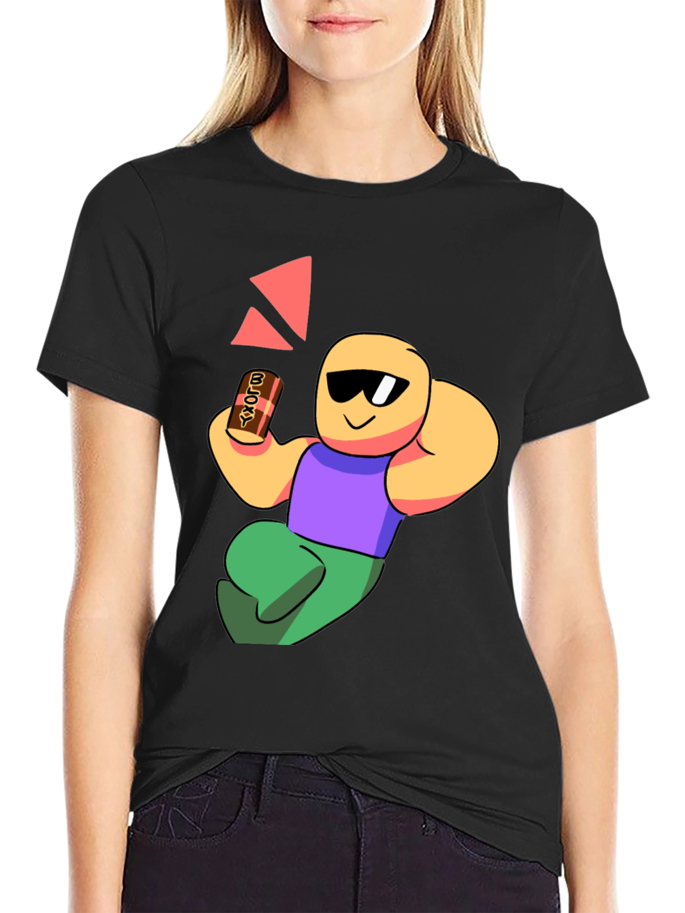 Chill Cartoon Character Graphic T-Shirt