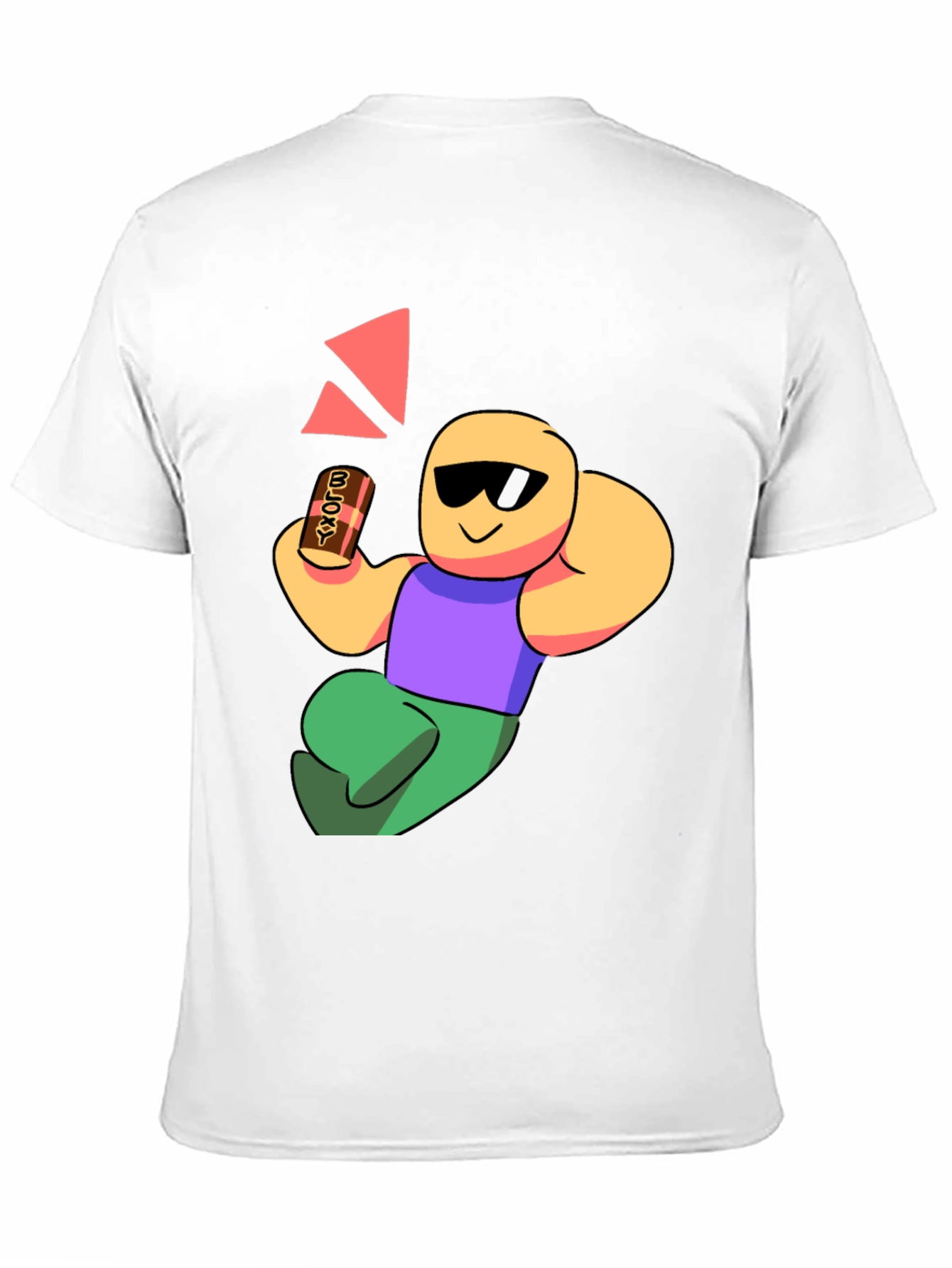 Chill Cartoon Character Graphic T-Shirt