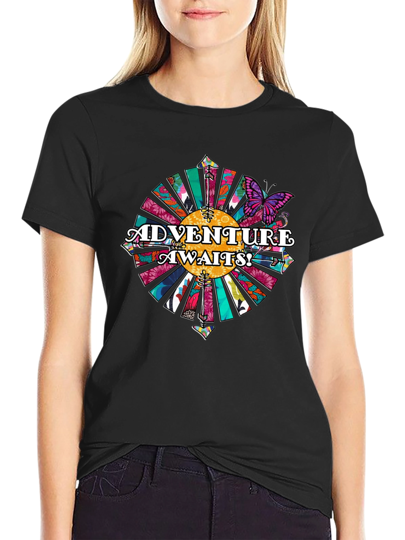 Adventure Awaits Graphic T-Shirt