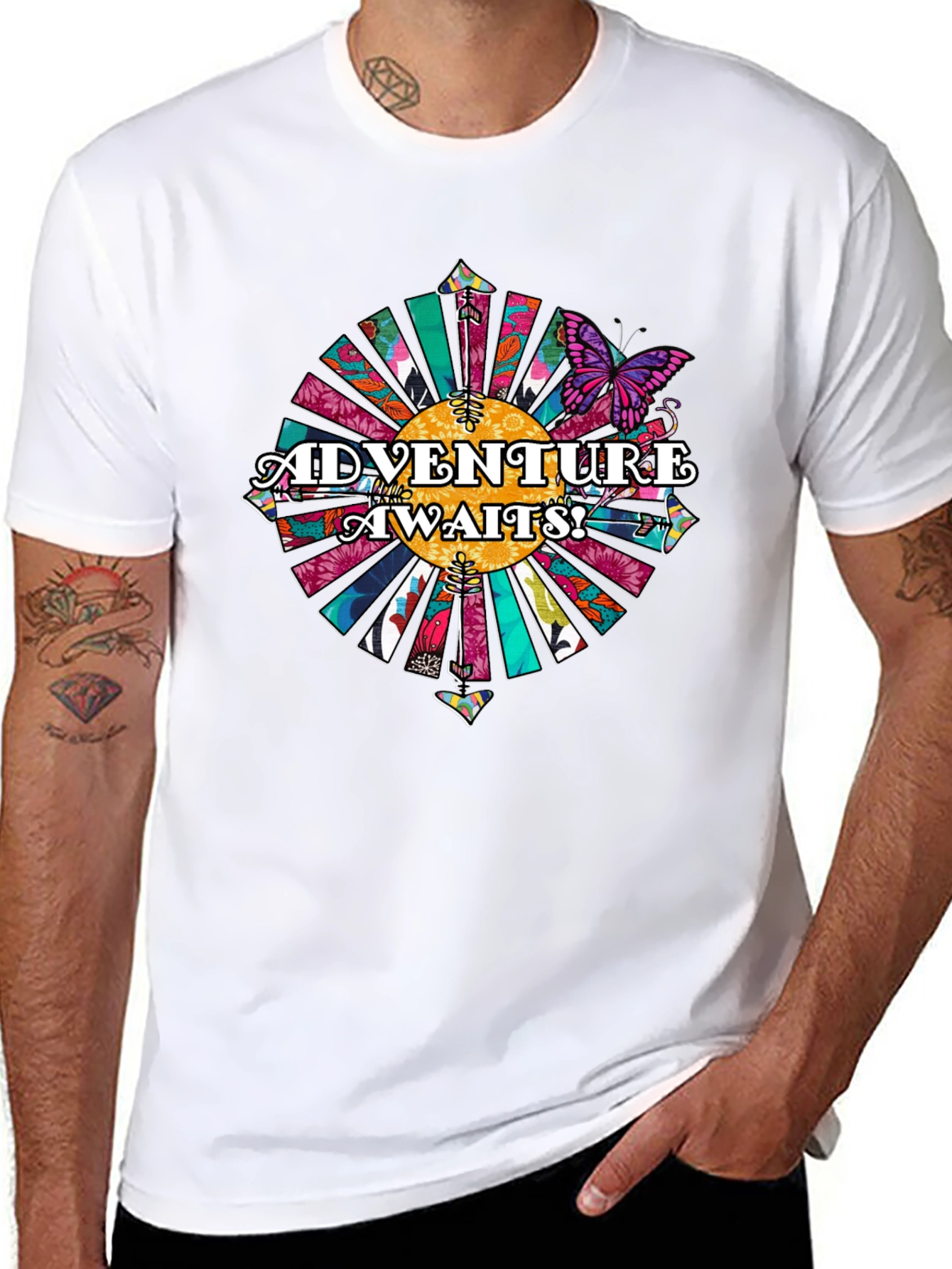 Adventure Awaits Graphic T-Shirt