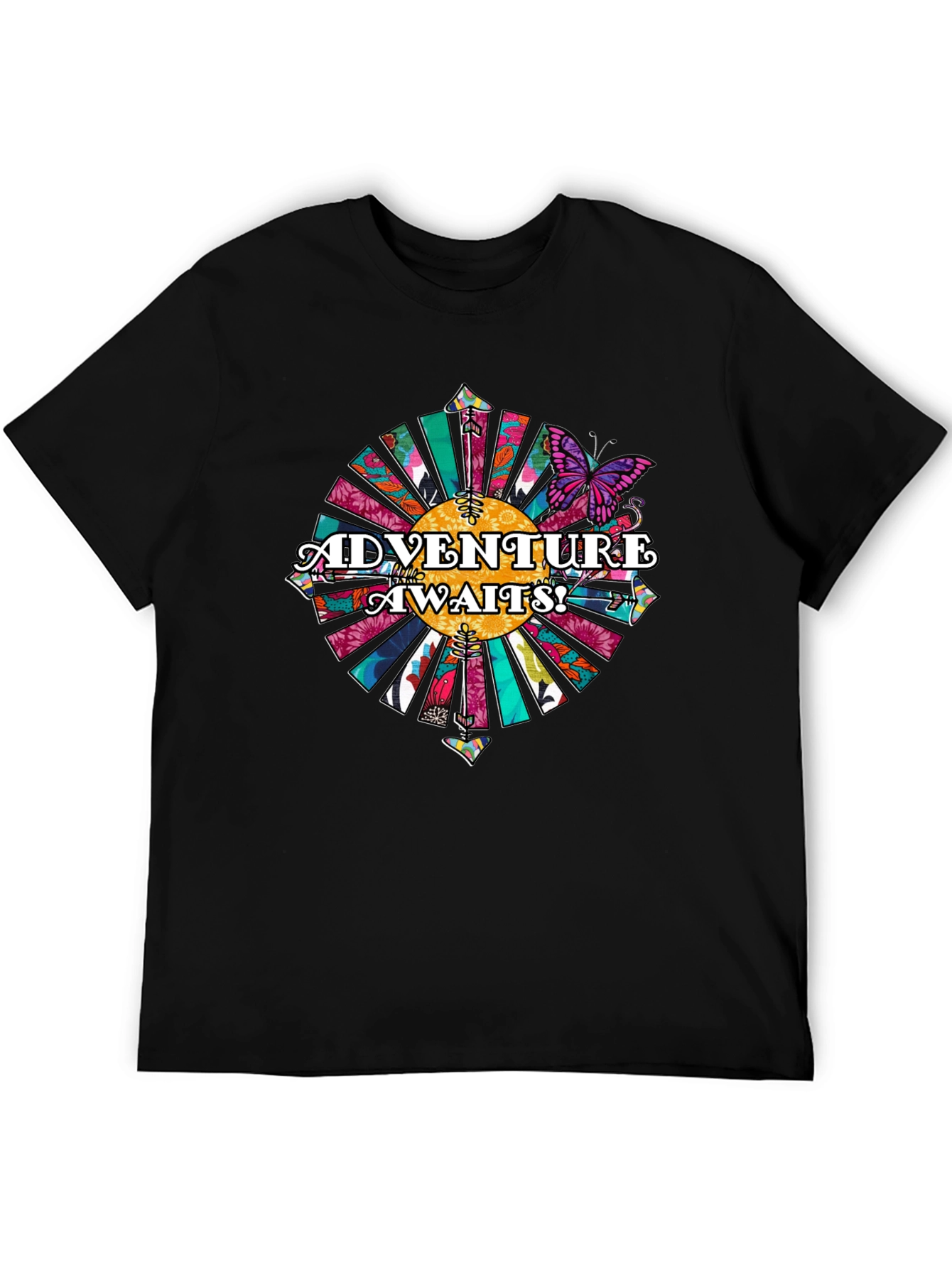 Adventure Awaits Graphic T-Shirt