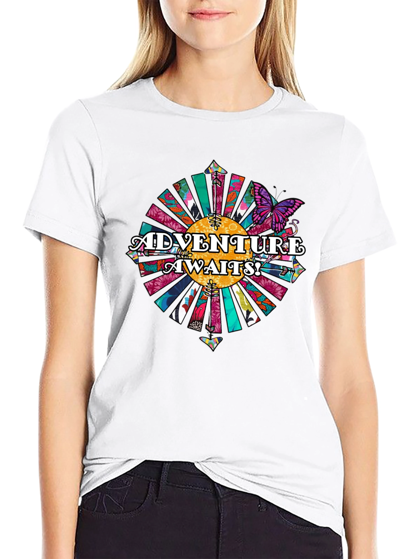 Adventure Awaits Graphic T-Shirt