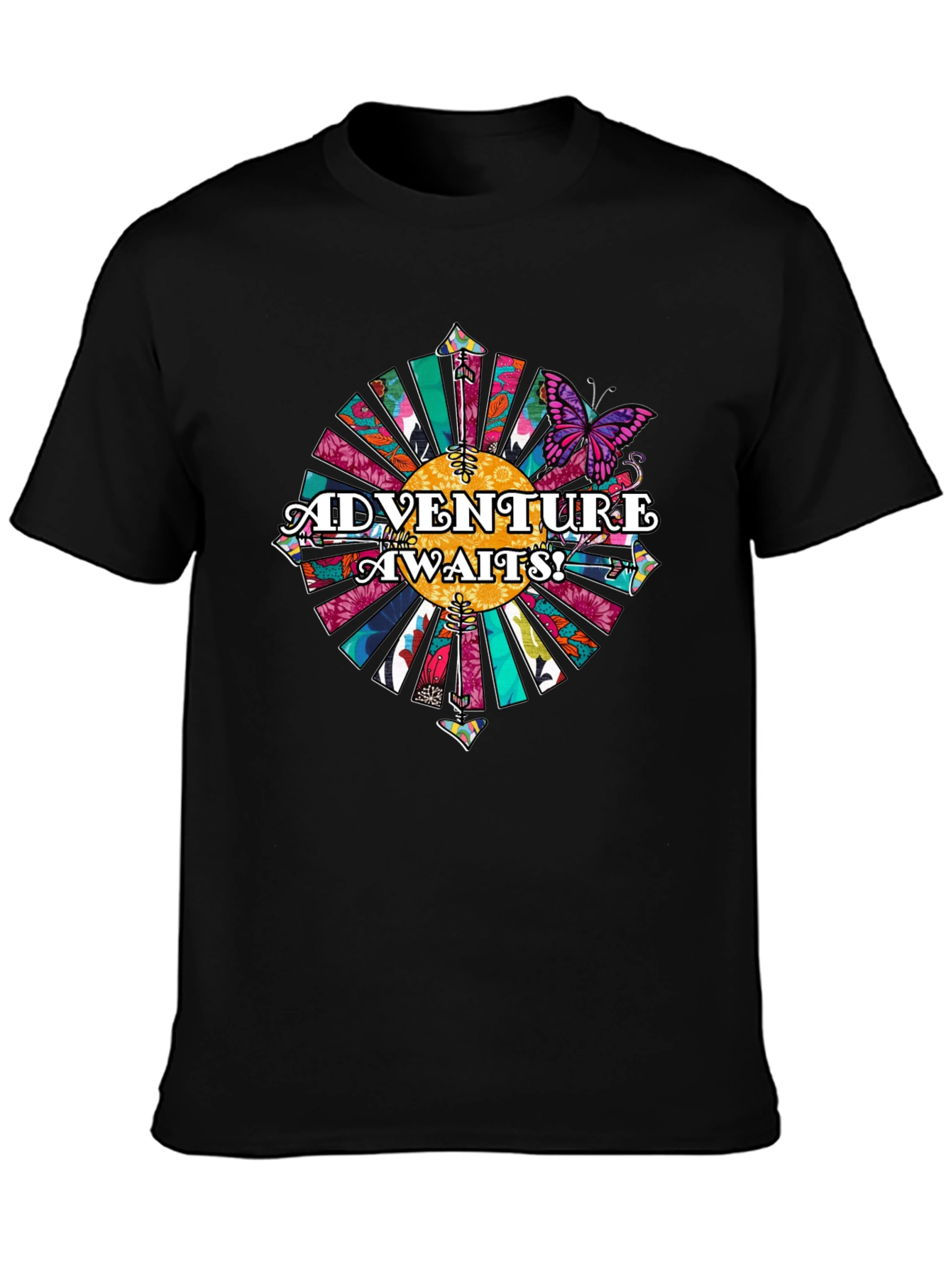 Adventure Awaits Graphic T-Shirt