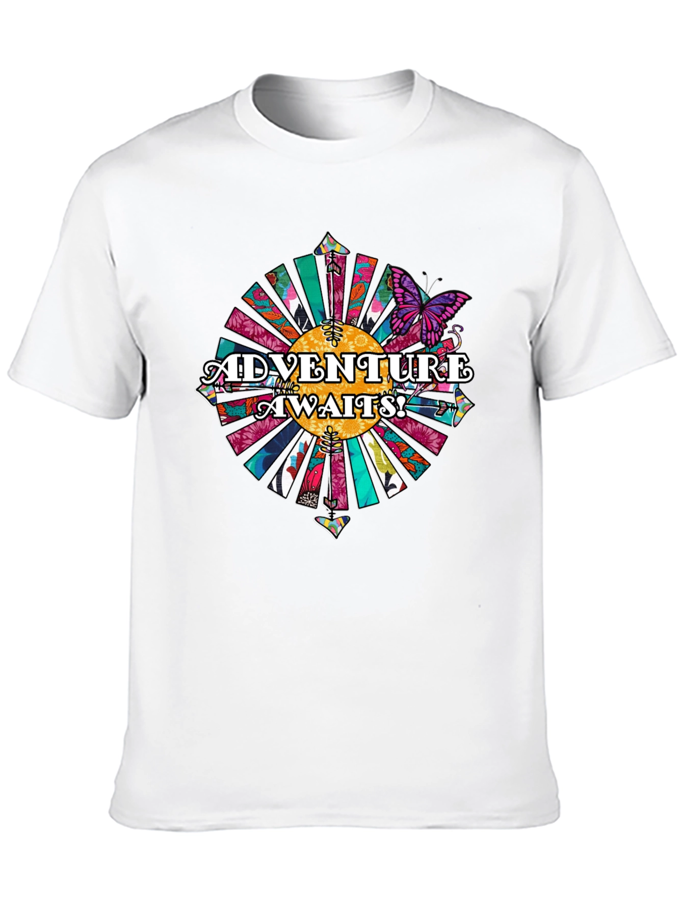Adventure Awaits Graphic T-Shirt