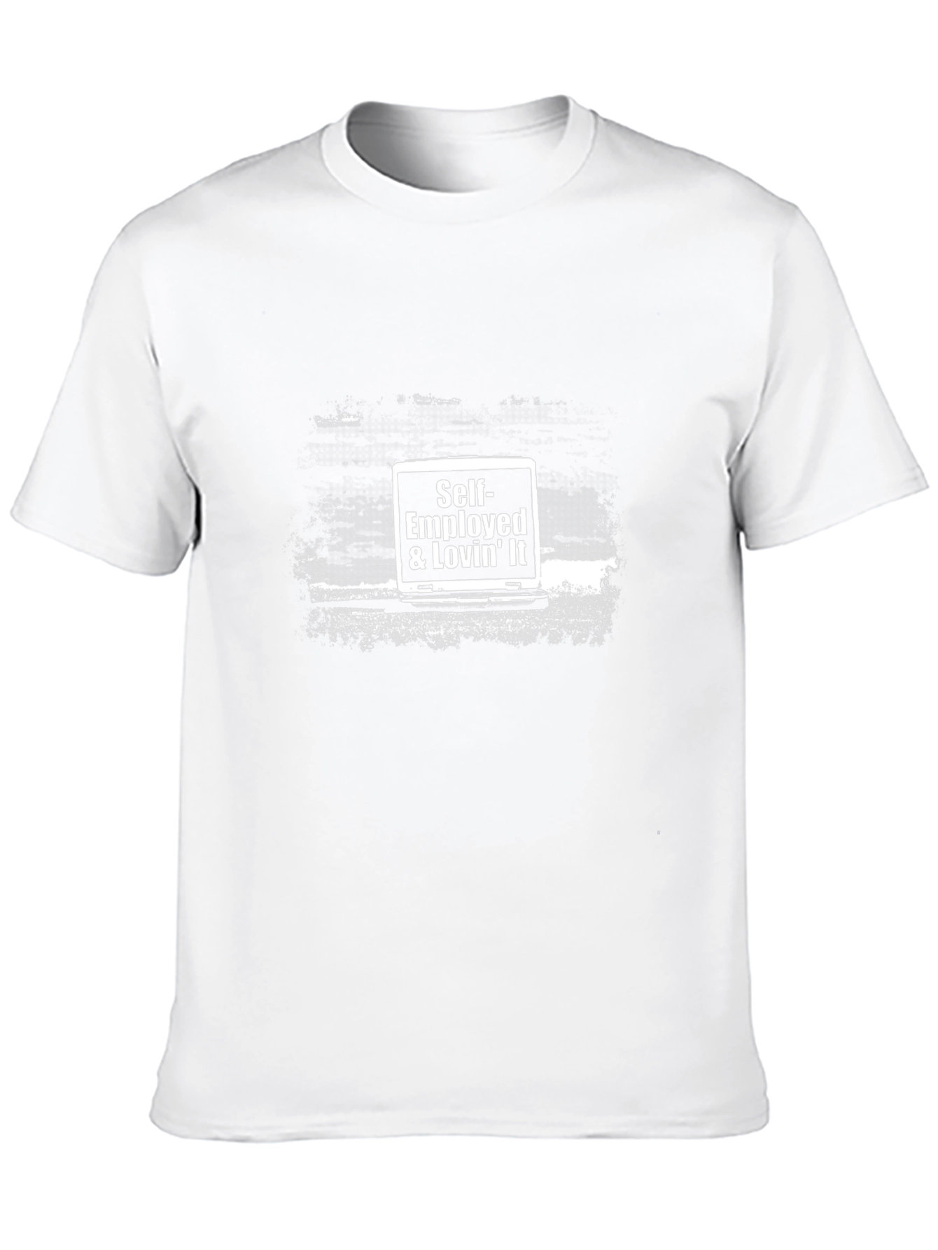 Self-Employed & Lovin It Black T-Shirt