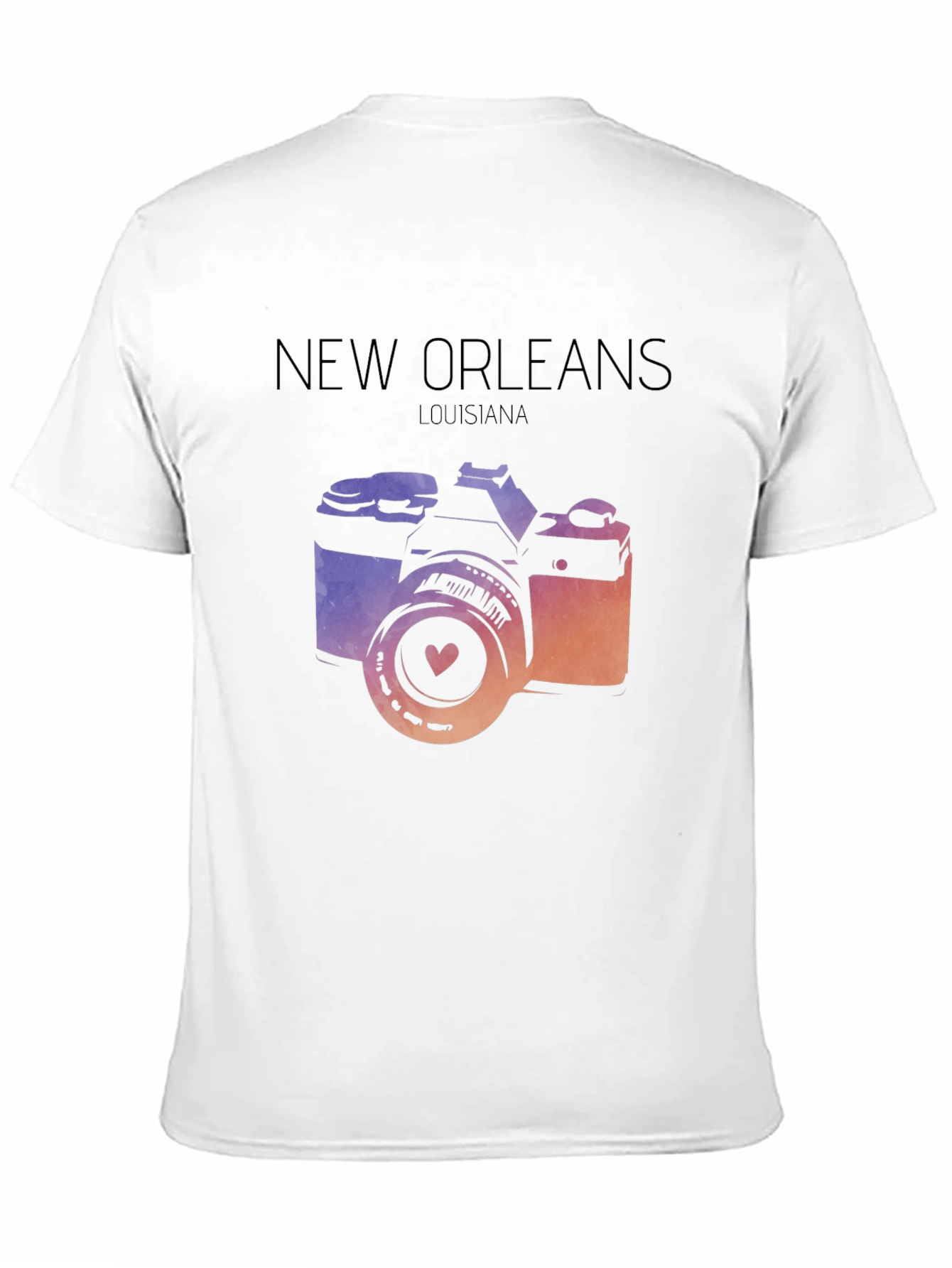 New Orleans Camera Graphic Tee