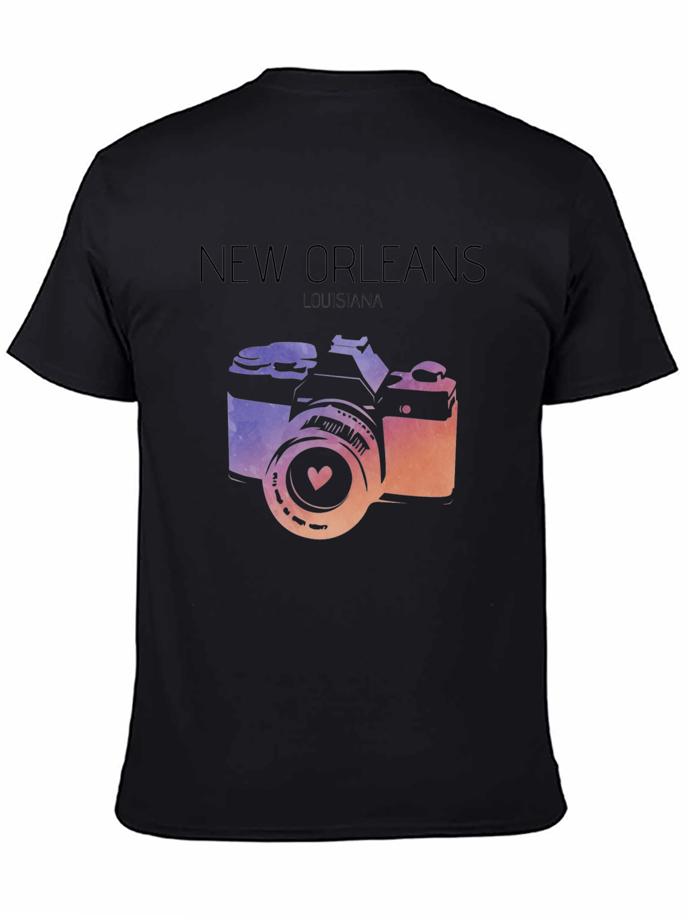 New Orleans Camera Graphic Tee