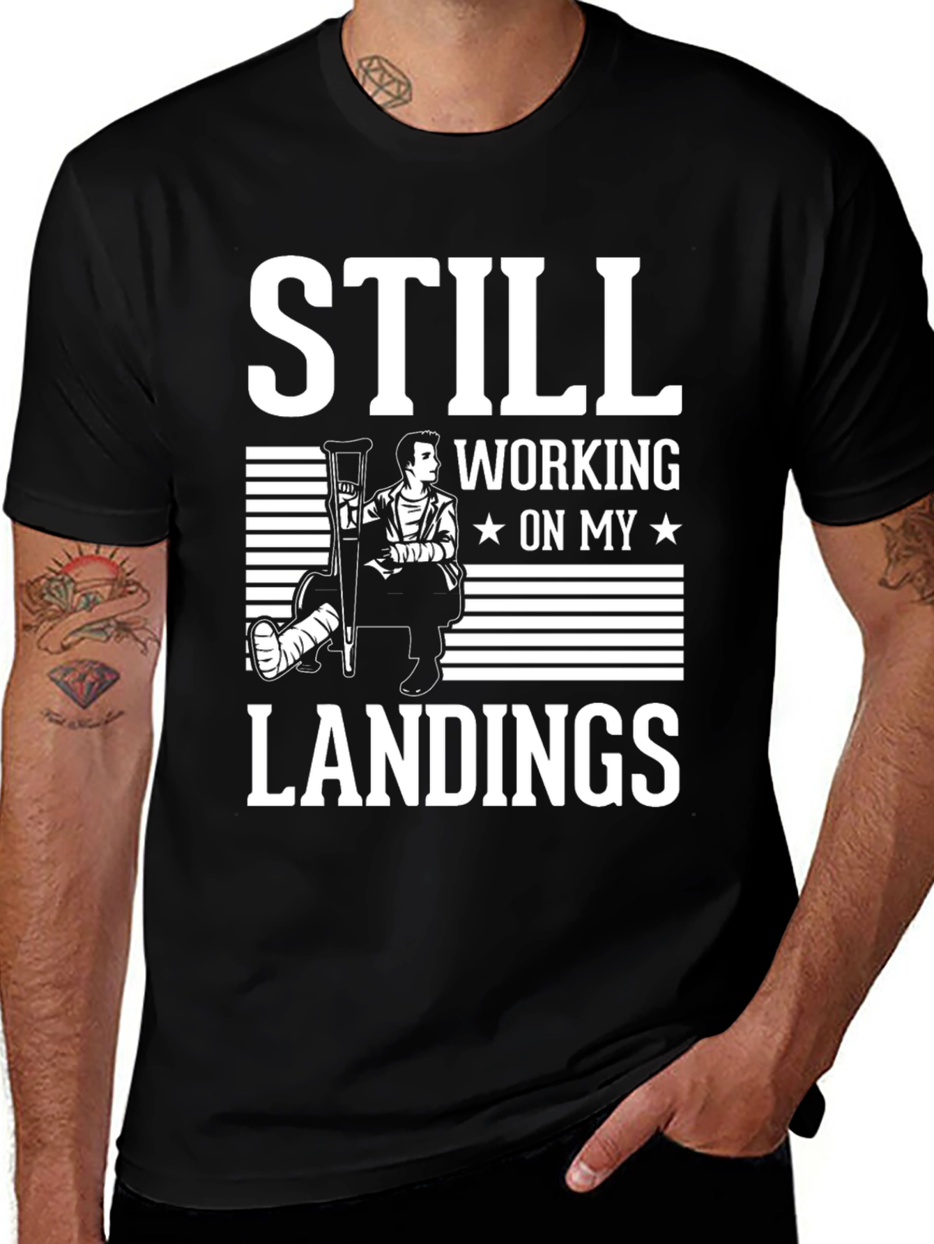 Still Working On My Landings T-Shirt