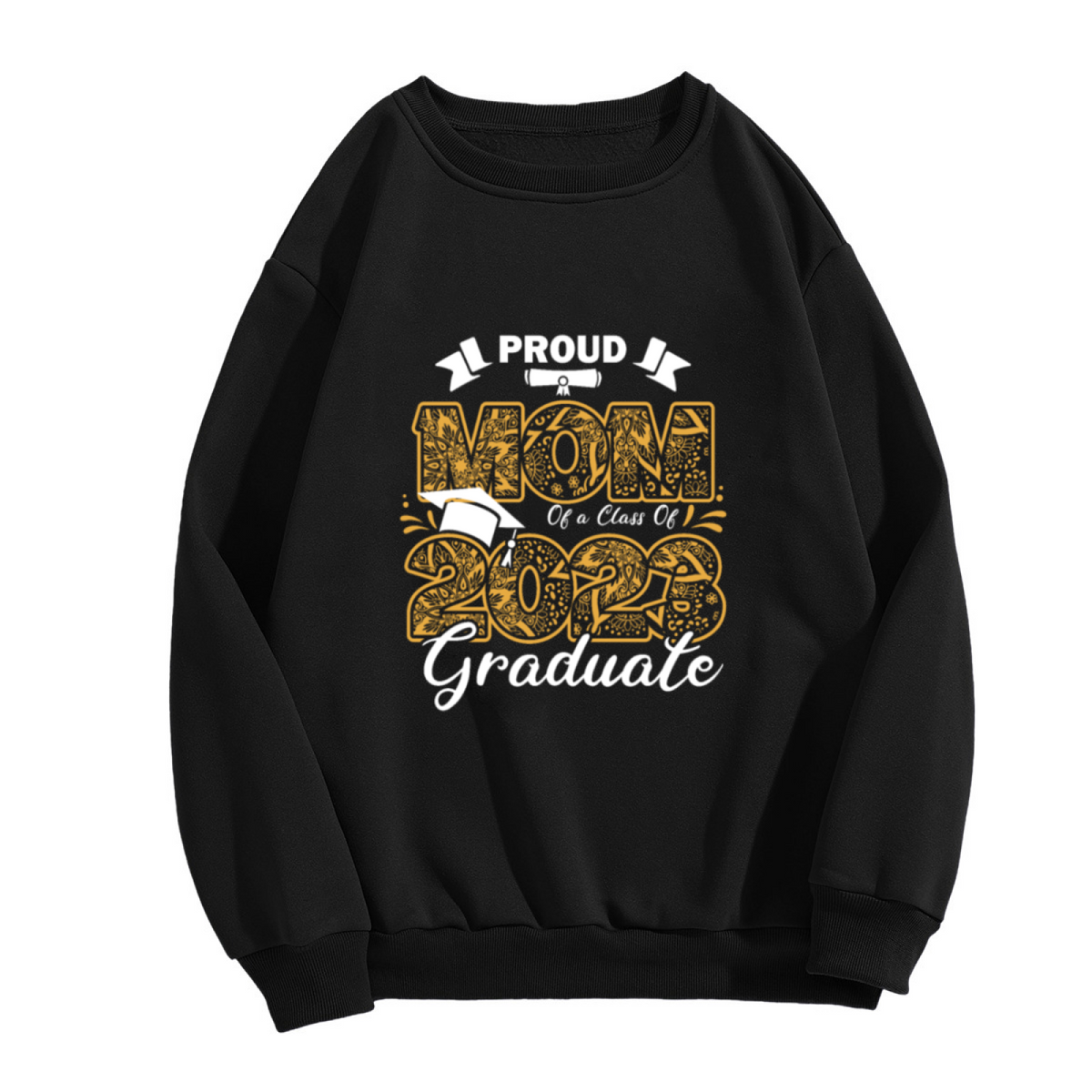 Proud Mom Design - Crewneck Sweatshirt | Mom, Family, Mother's Day Gift