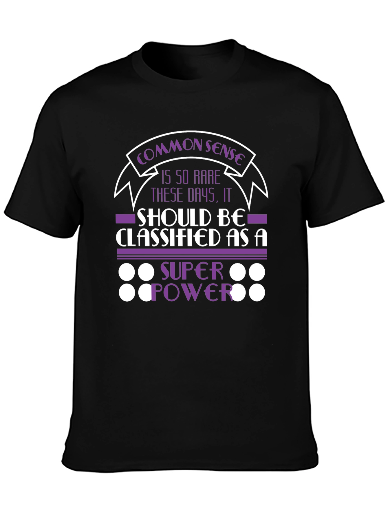 Common Sense Super Power Graphic Tee