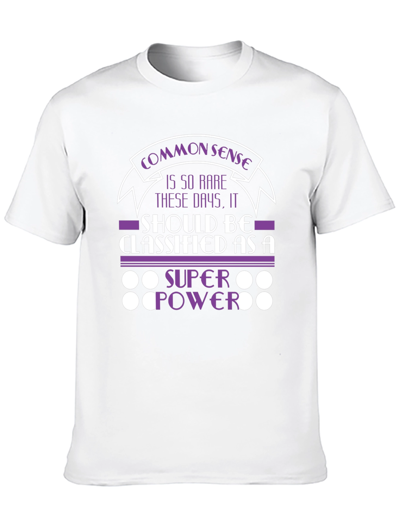 Common Sense Super Power Graphic Tee
