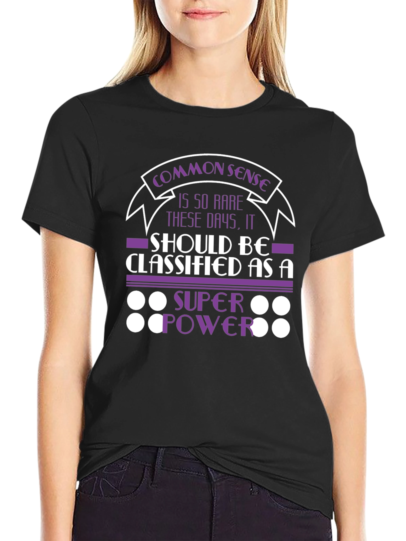 Common Sense Super Power Graphic Tee