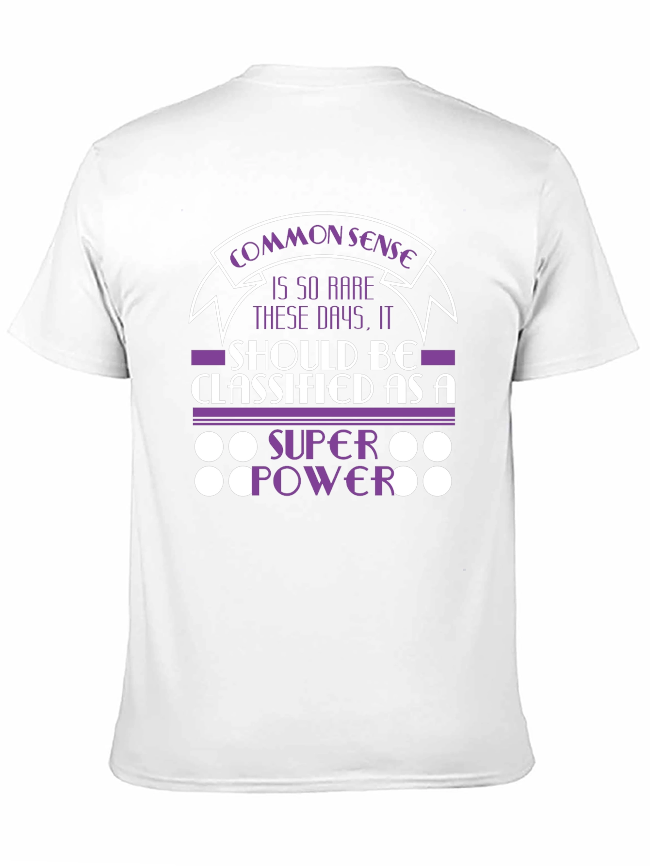 Common Sense Super Power Graphic Tee