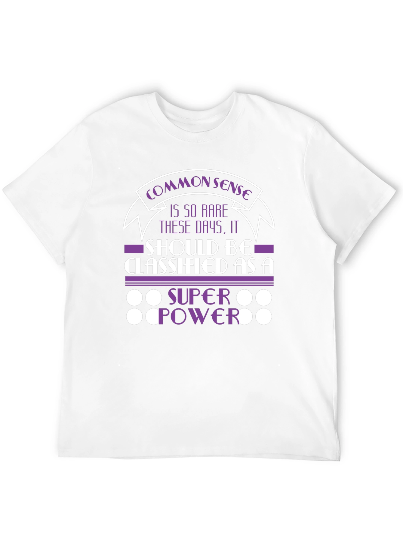 Common Sense Super Power Graphic Tee
