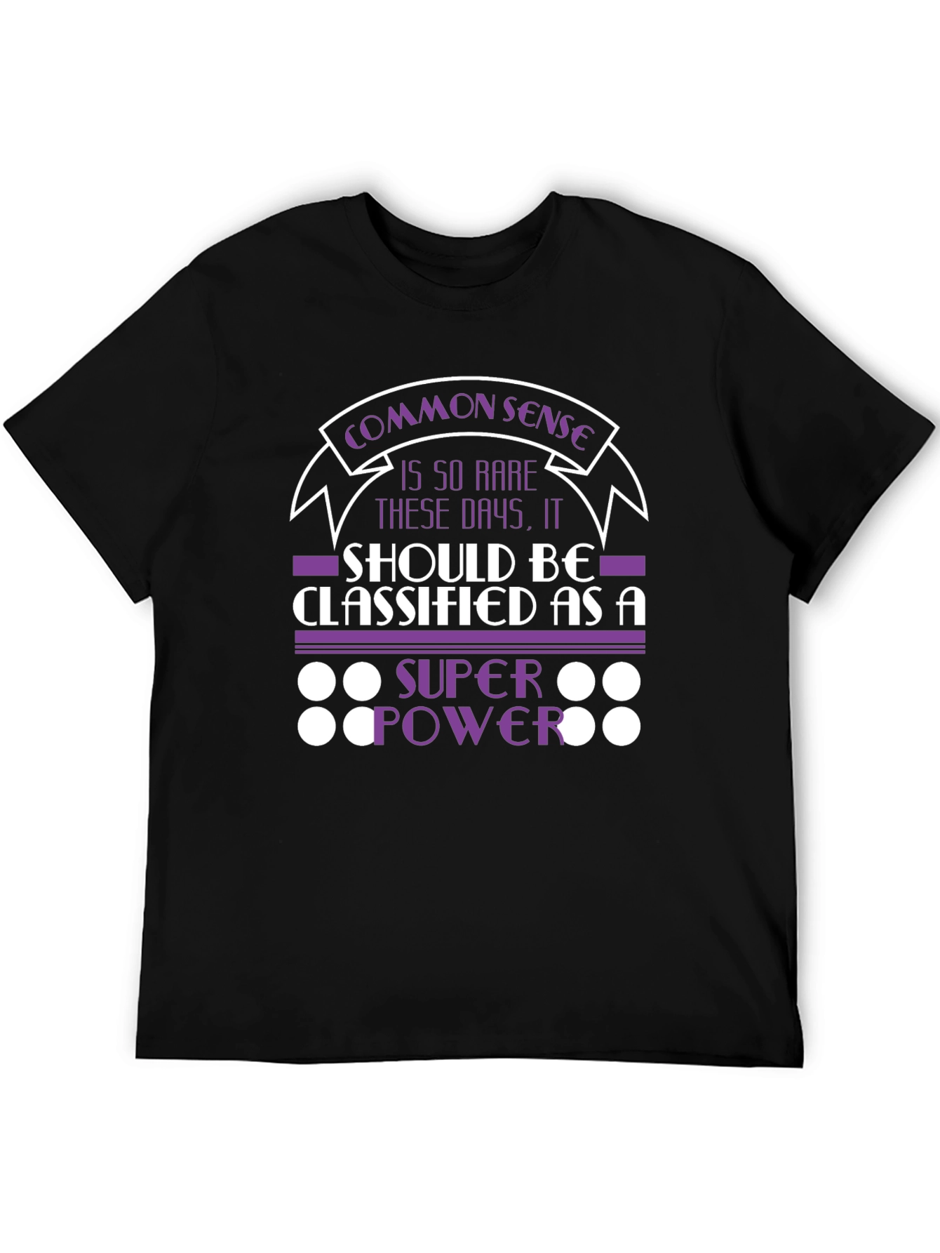 Common Sense Super Power Graphic Tee