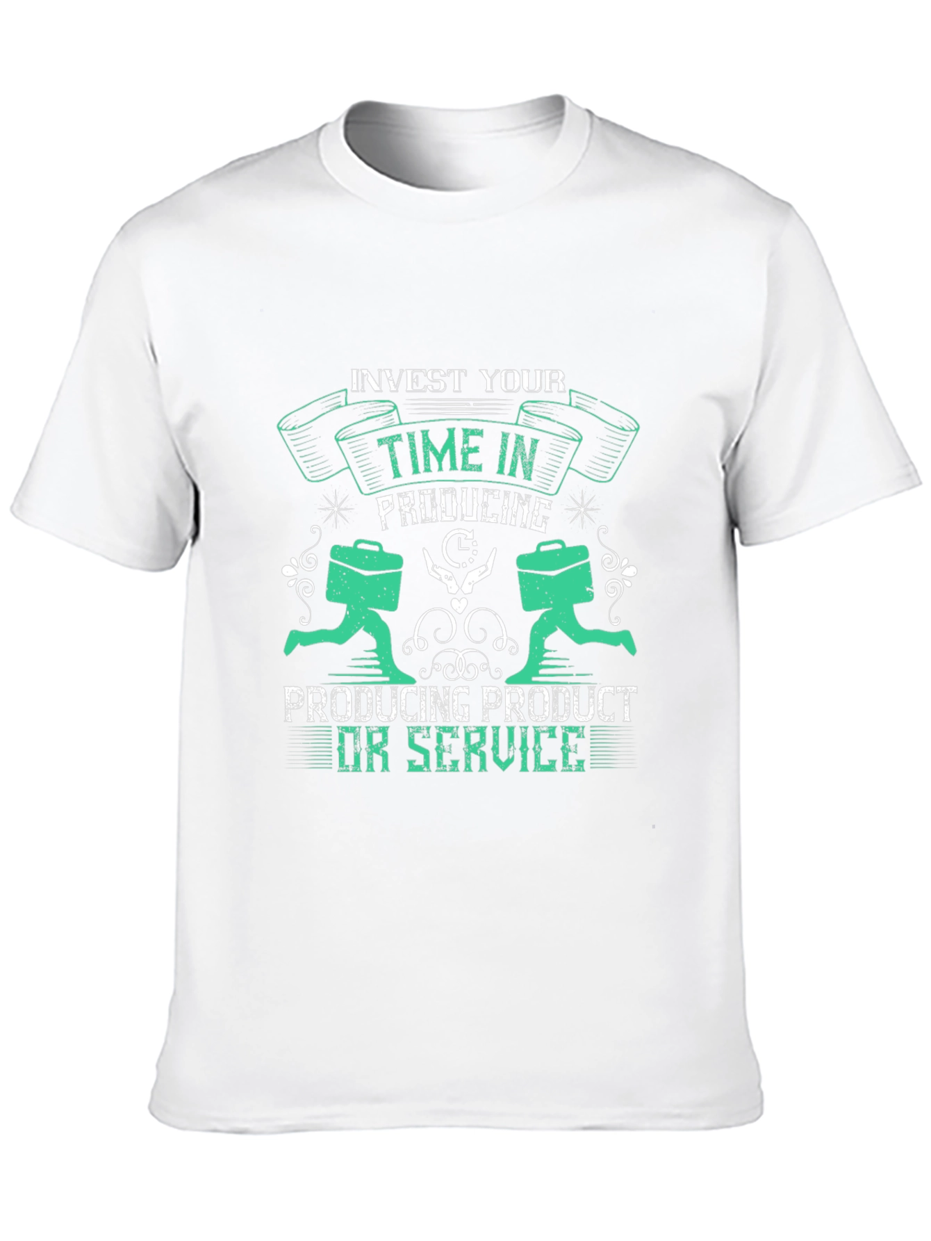 Invest Your Time Tee - Productive Graphic T-Shirt