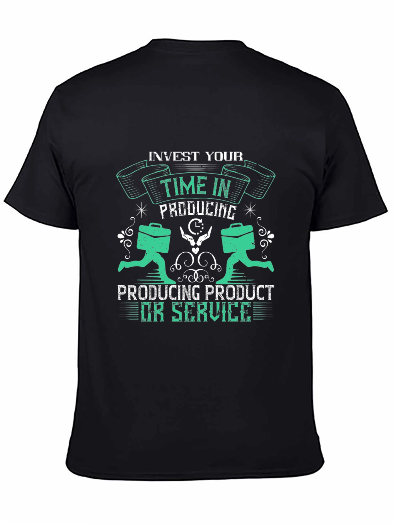 Invest Your Time Tee - Productive Graphic T-Shirt