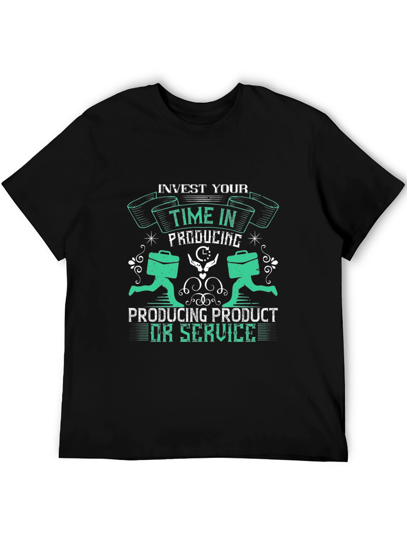 Invest Your Time Tee - Productive Graphic T-Shirt