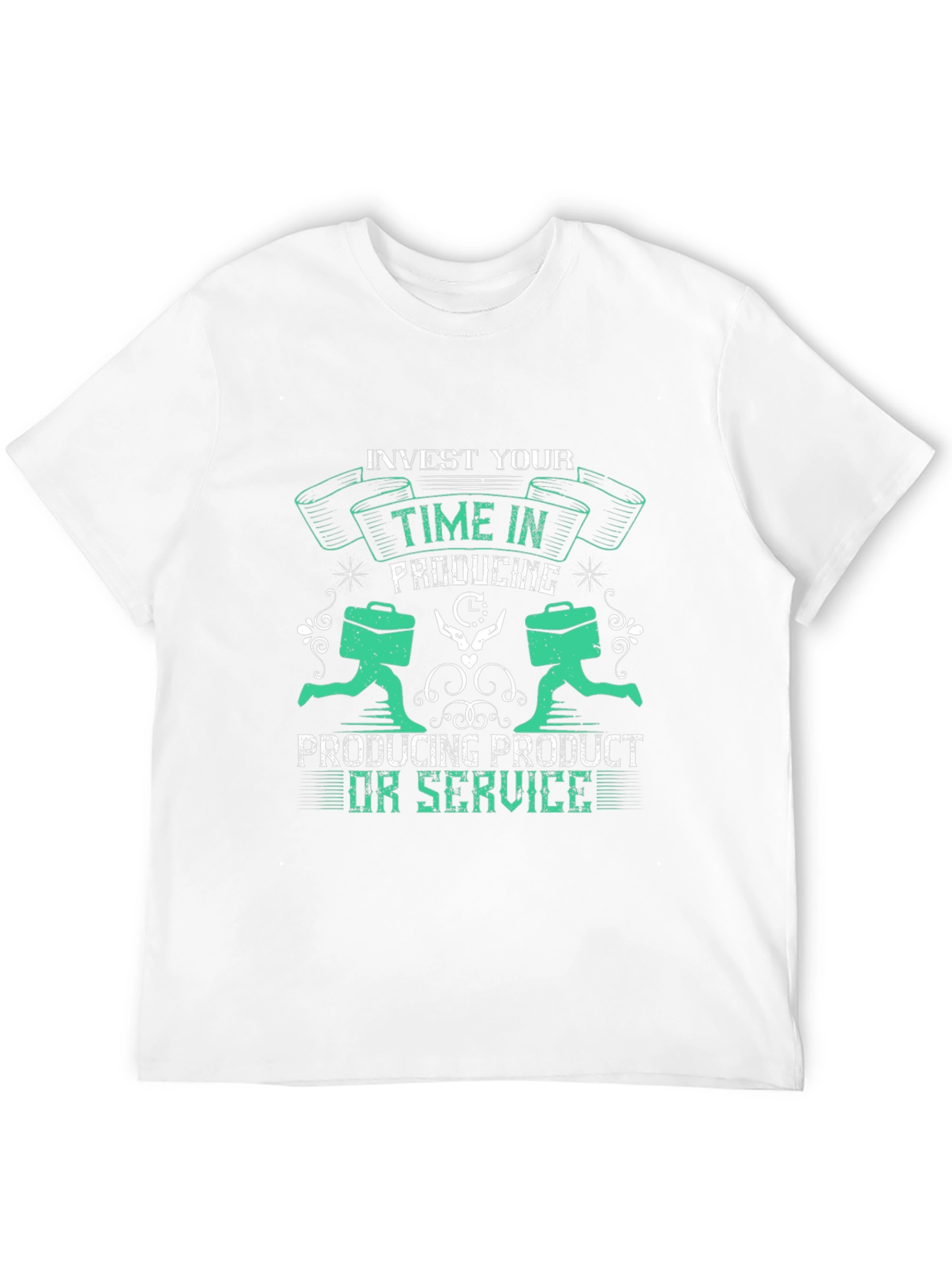 Invest Your Time Tee - Productive Graphic T-Shirt