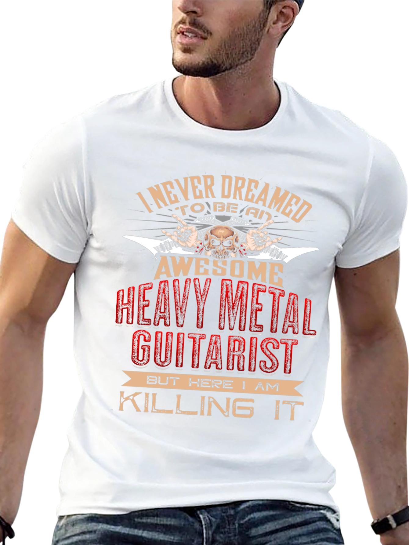 Heavy Metal Guitarist T-Shirt