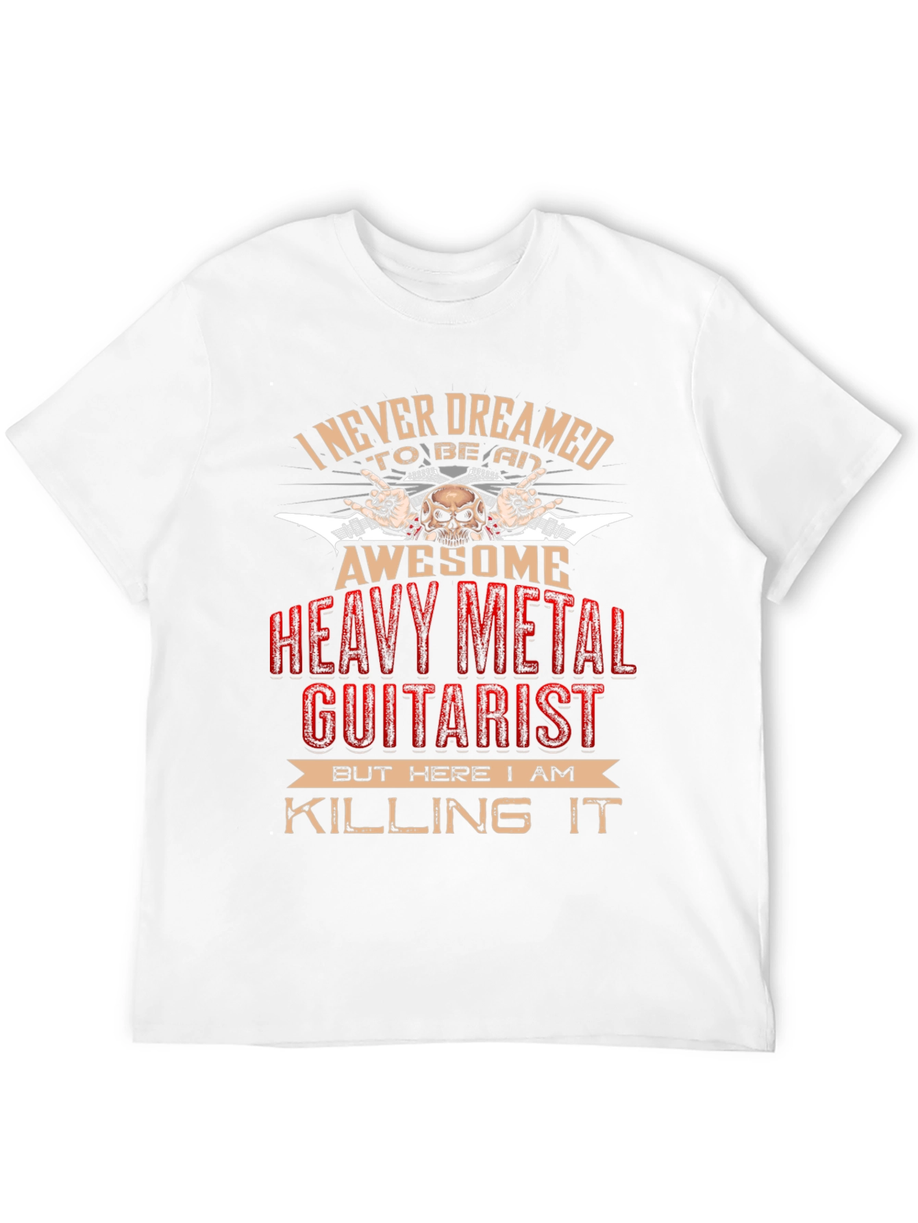 Heavy Metal Guitarist T-Shirt