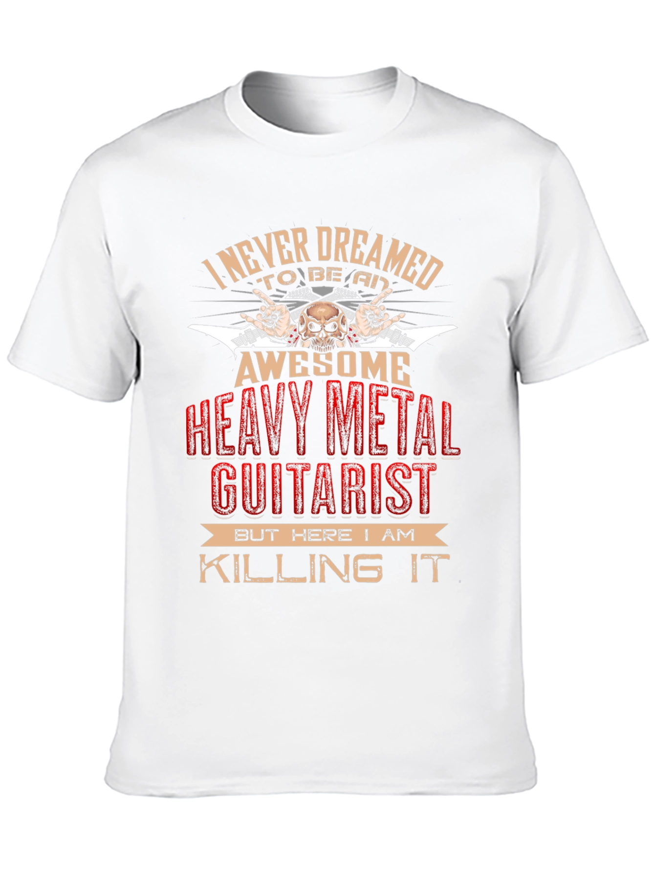 Heavy Metal Guitarist T-Shirt